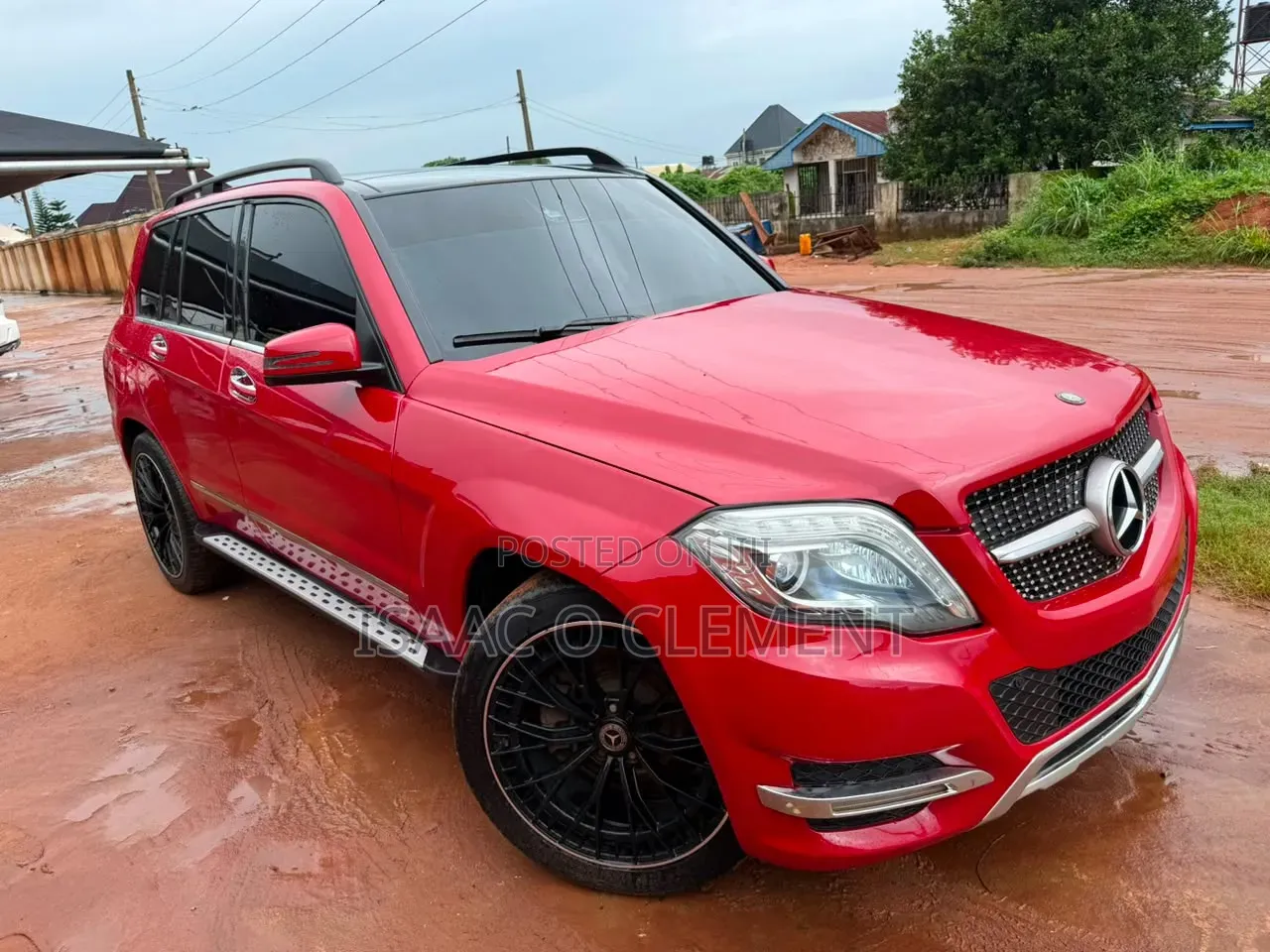 Mercedes-Benz GLK-Class 2015 Red
