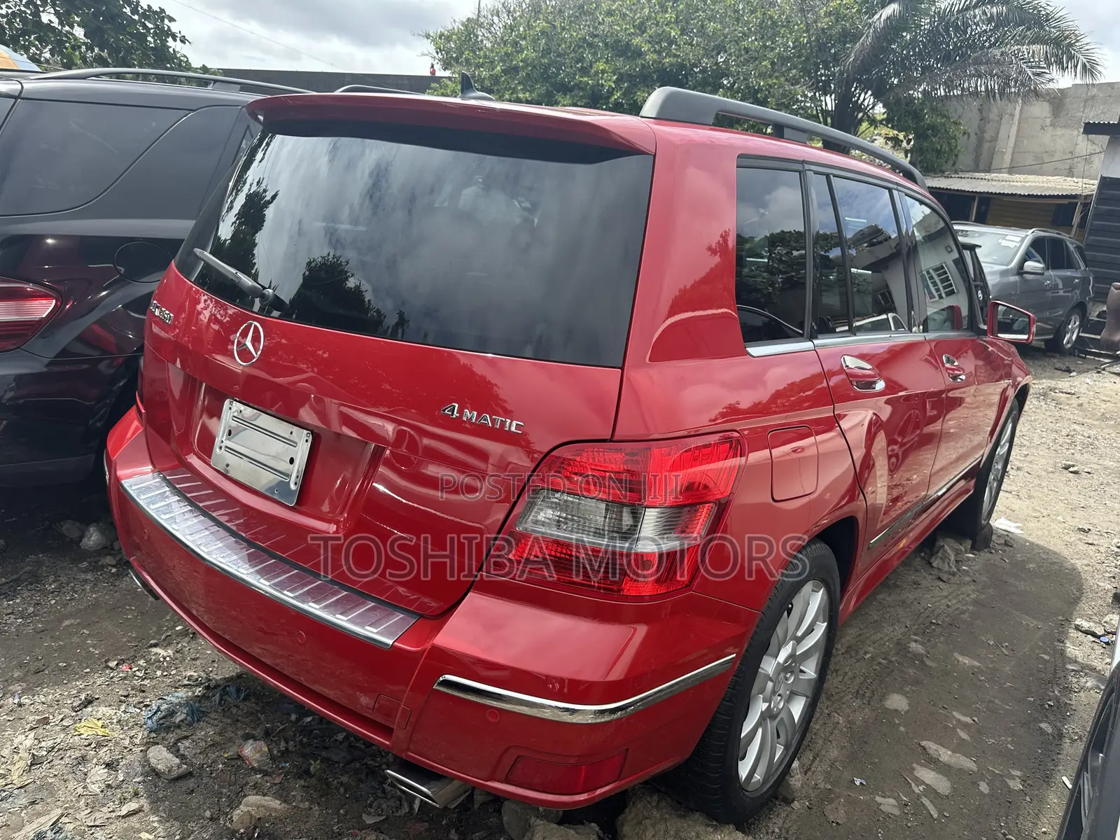 Mercedes-Benz GLK-Class 350 4MATIC 2011 Red