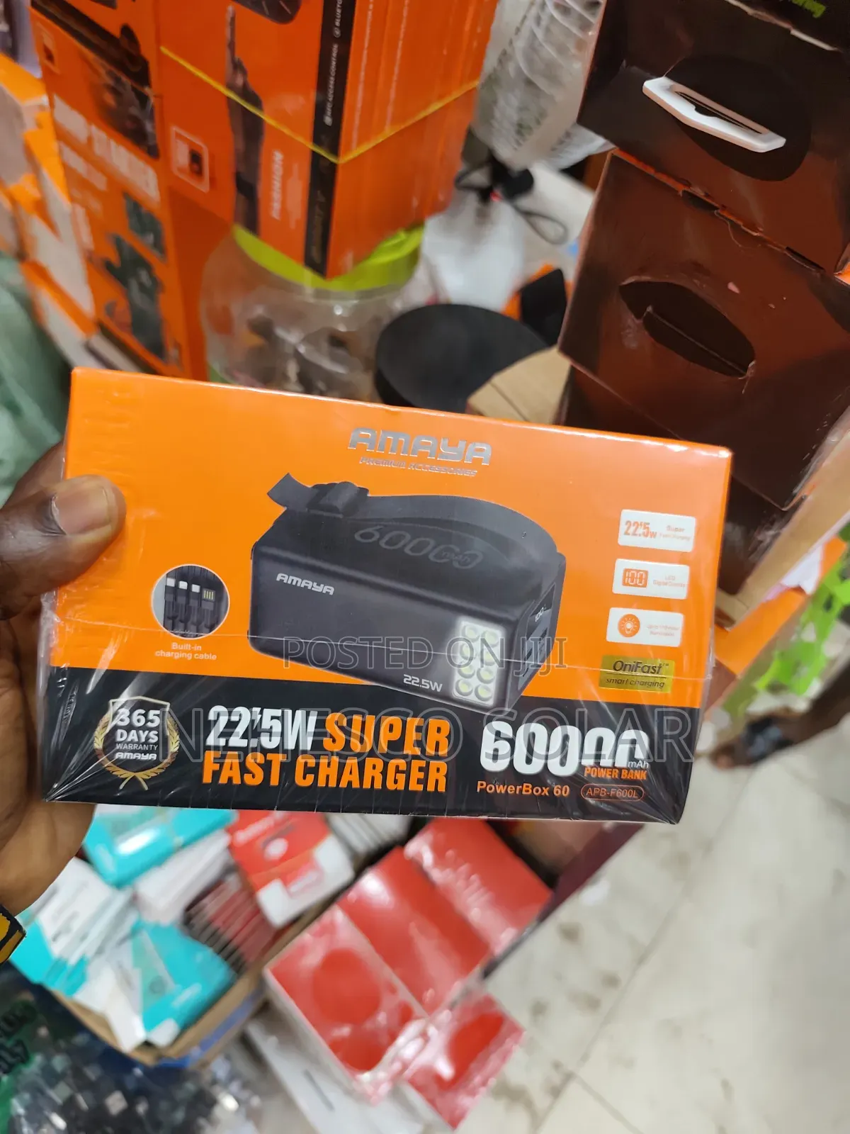 22.5W Fast Charge 60000mAh Amaya Power Bank