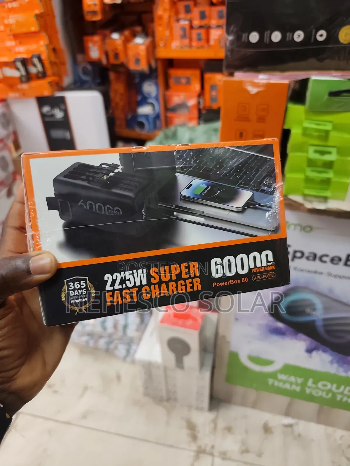 22.5W Fast Charge 60000mAh Amaya Power Bank
