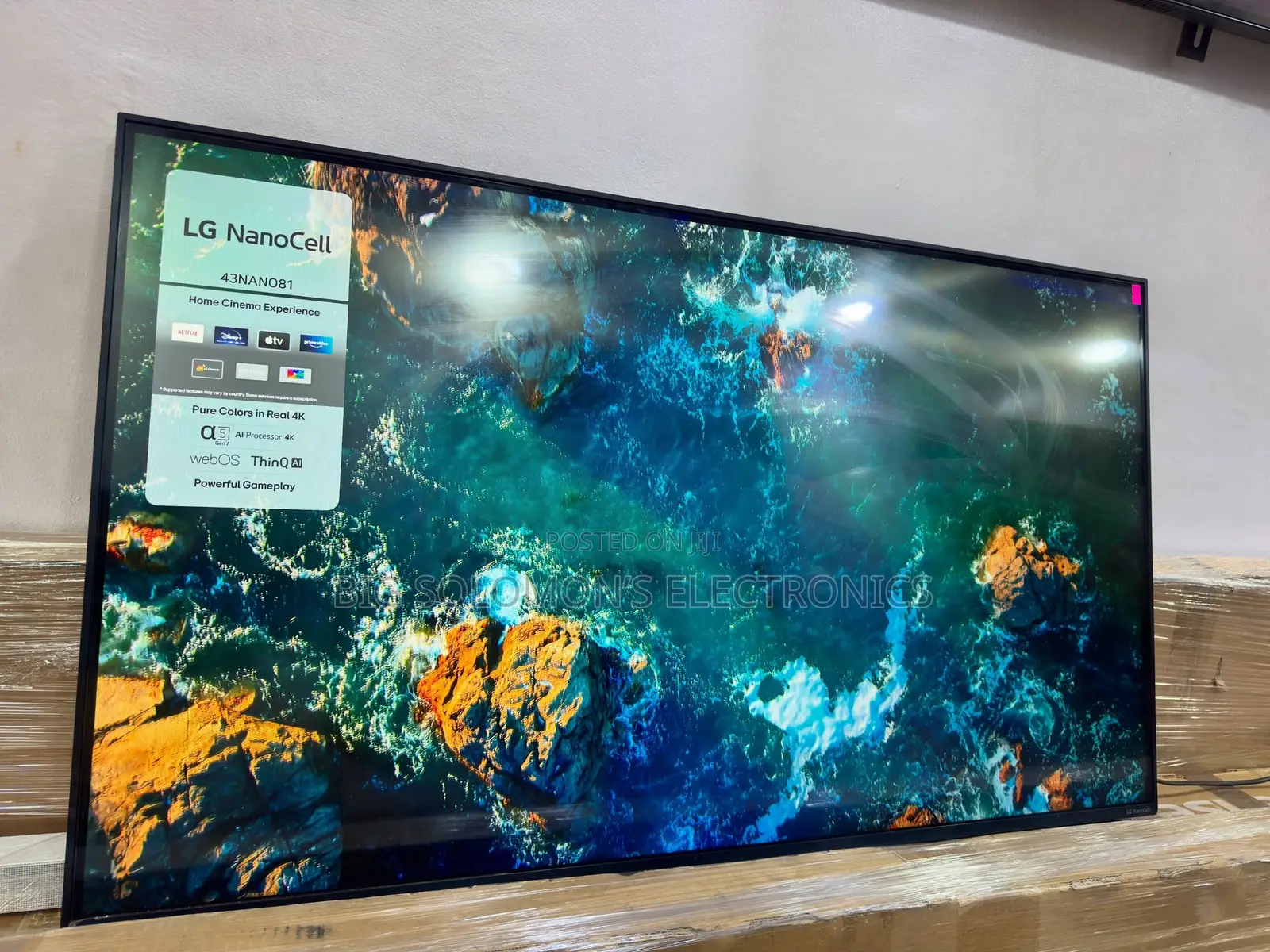 LG 43" Nano Cell Webos AiThinQ Smart TV