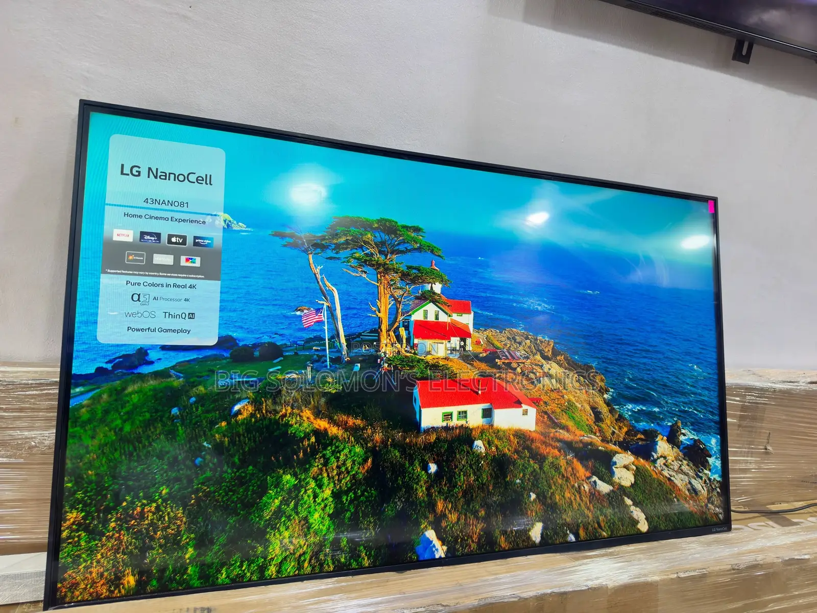 LG 43" Nano Cell Webos AiThinQ Smart TV