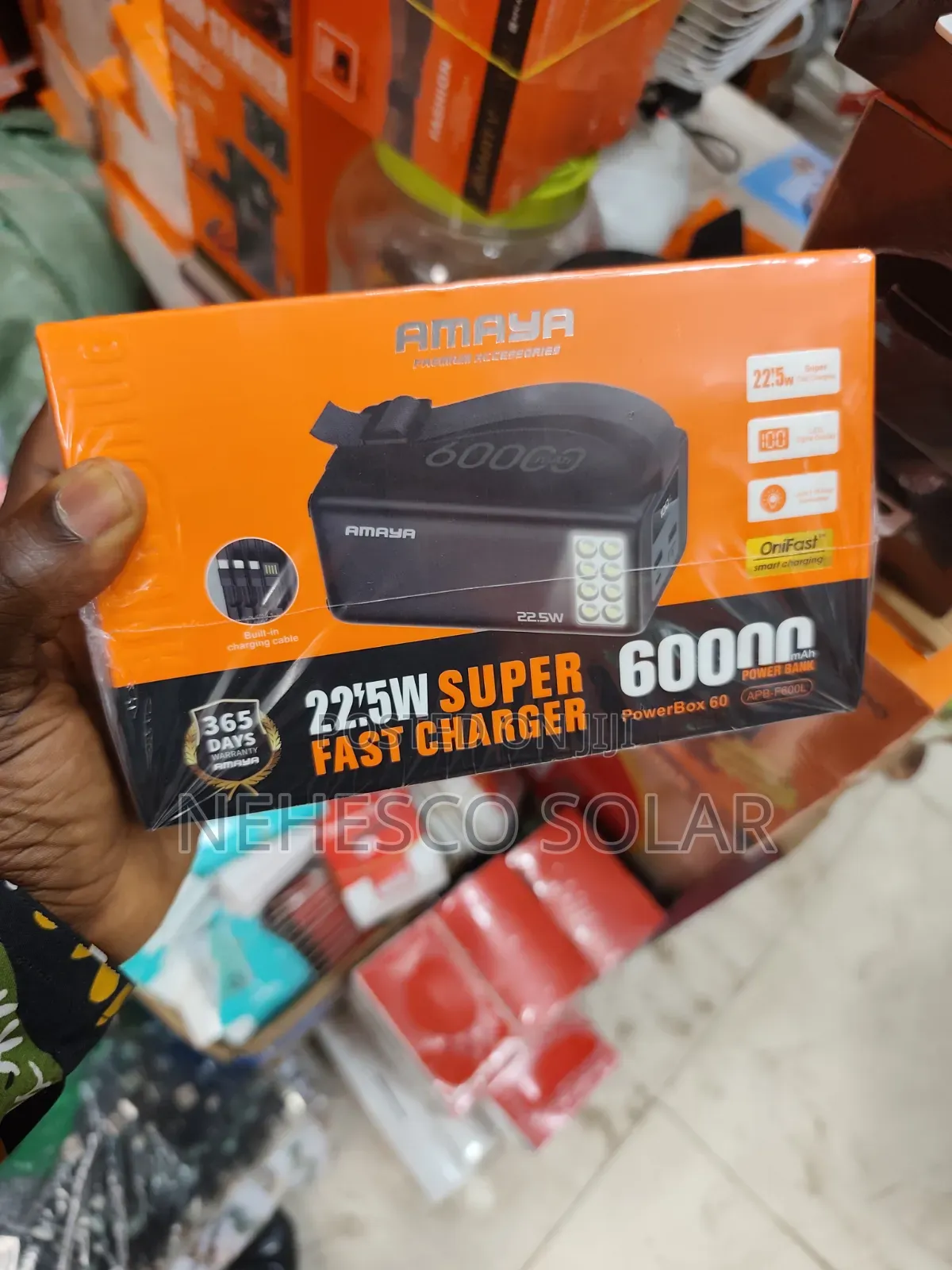 Never Stay Stranded! Amaya 6000mAh Fast Charge Power Bank