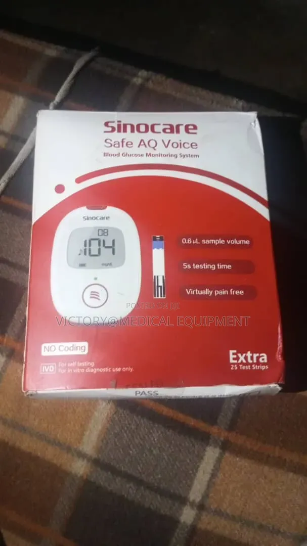 Sinocare Voice AQ Glucose Monitoring System