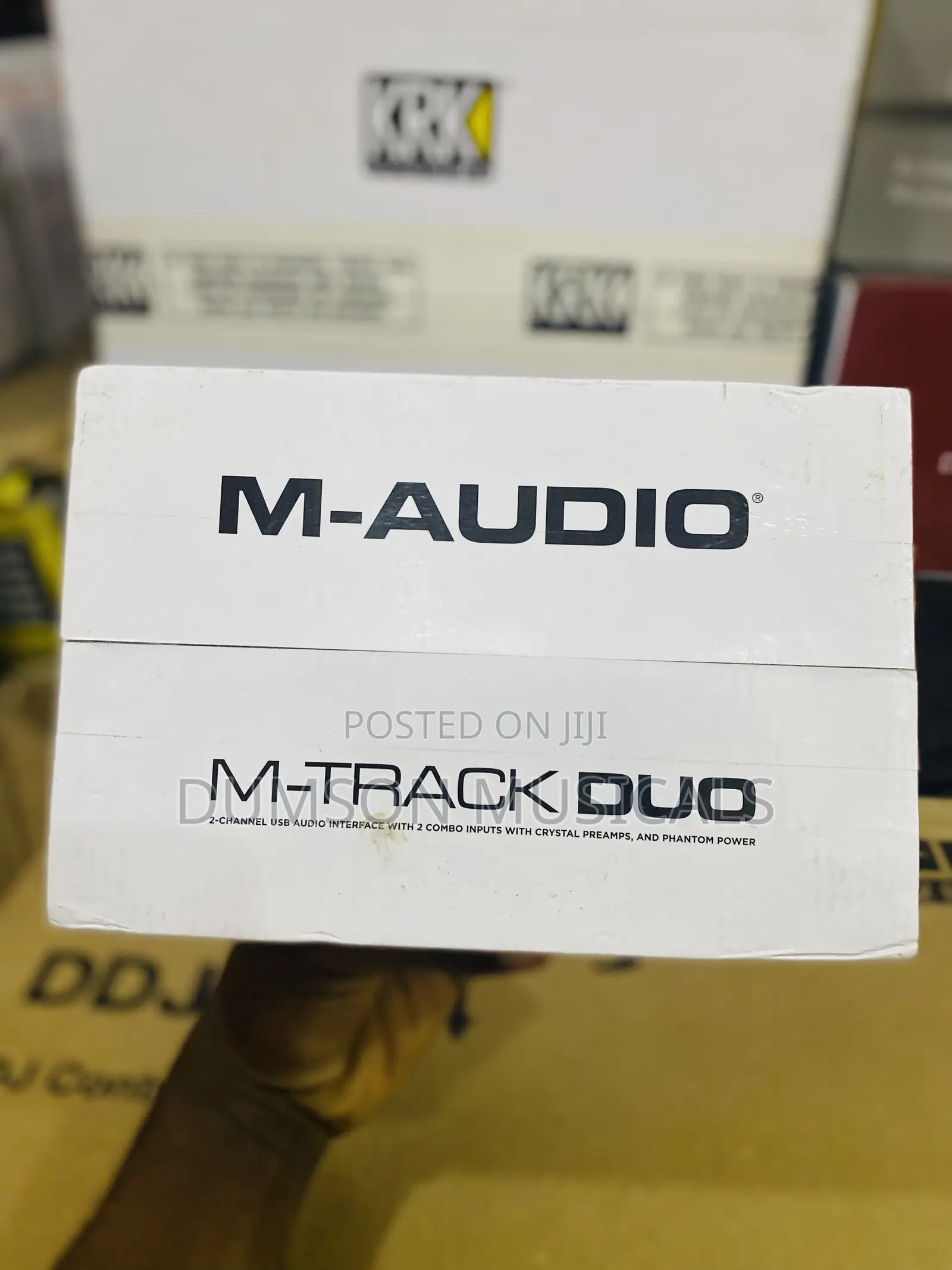 M-Audio M-Track Duo 2-Channel USB Audio Interface With 2 Combo Inputs