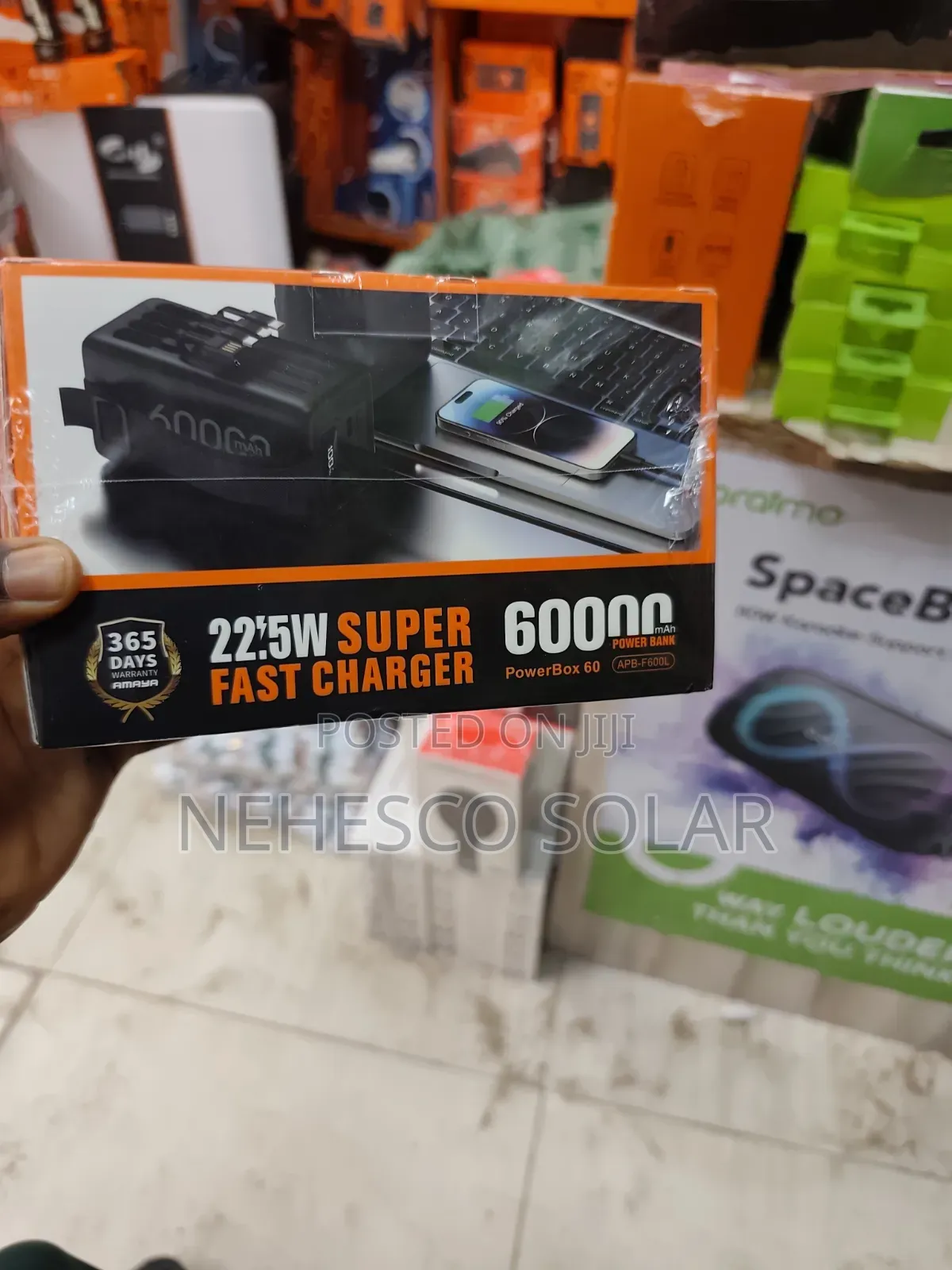 Power Your Phone Faster With Amaya 60,000mAh Power Bank