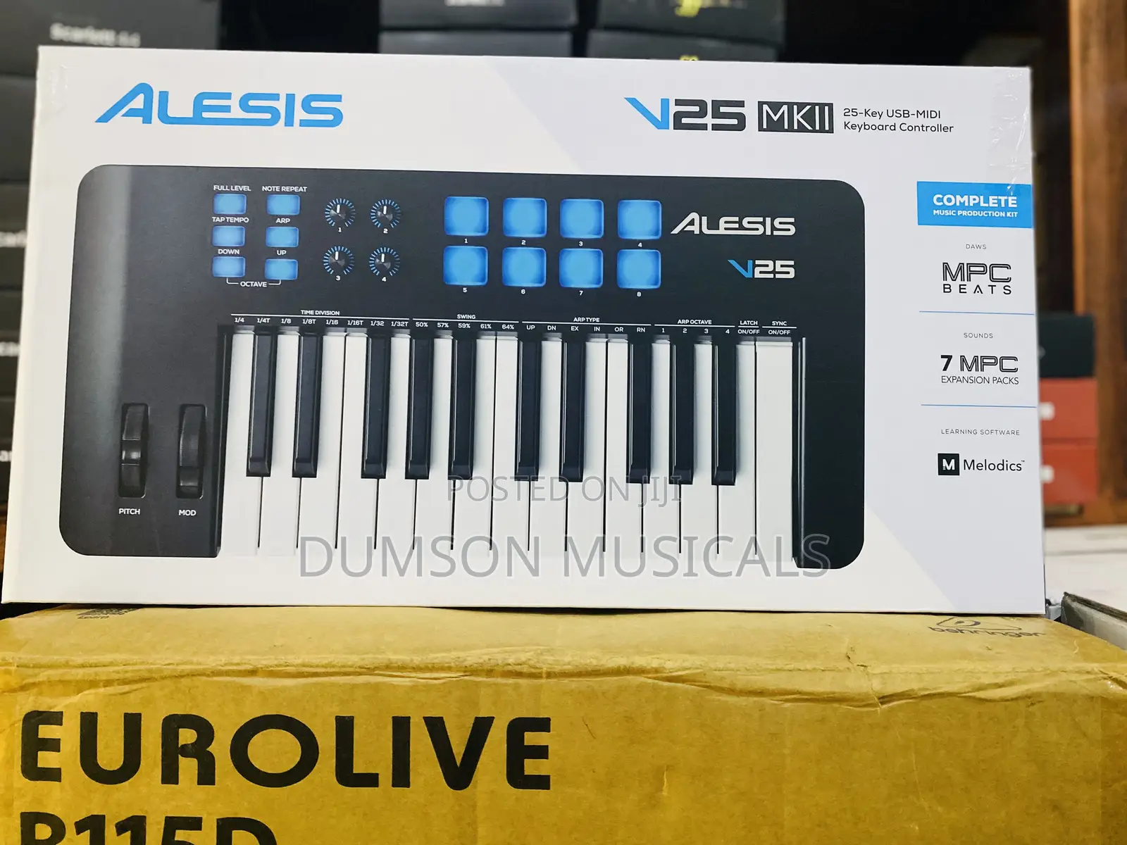 Alesis V25 Mki 25-Key USB-Midi Keyboard Controller