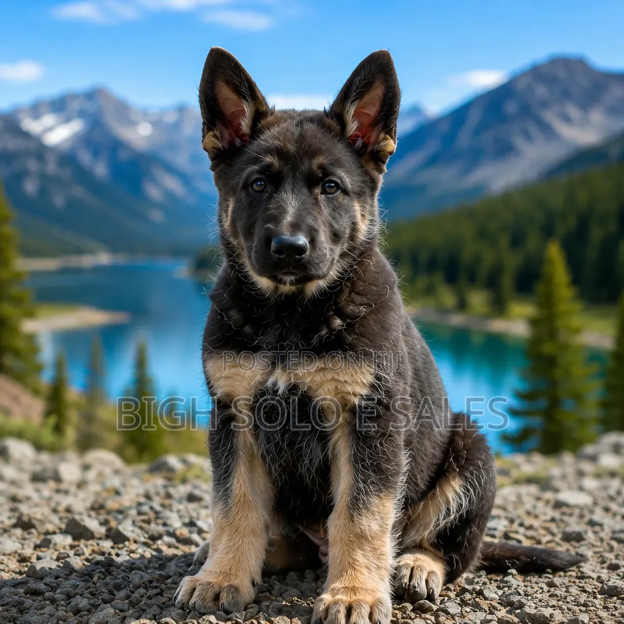 3-6 months Female Purebred German Shepherd