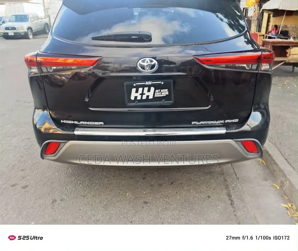 Toyota Highlander Platinum AWD 2020 Black