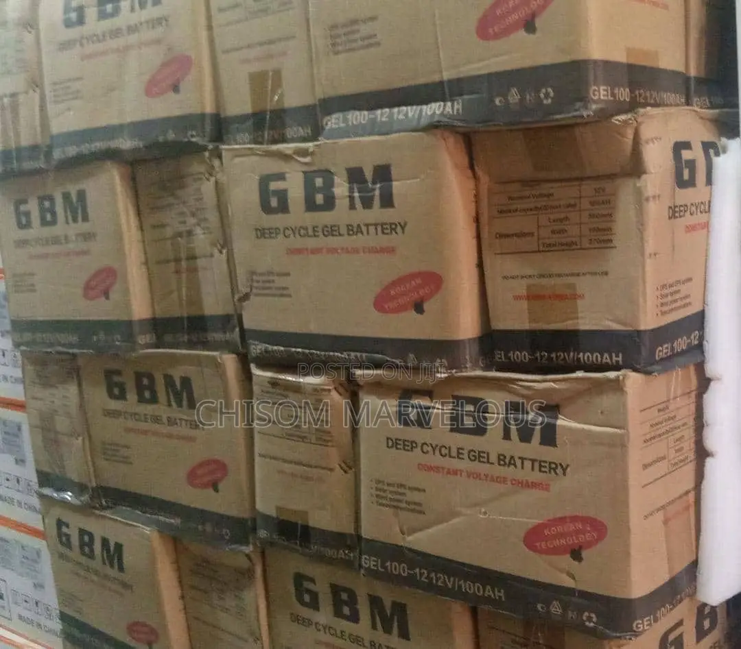 GBM 65ah 12v Deep Cycle Gel Battery