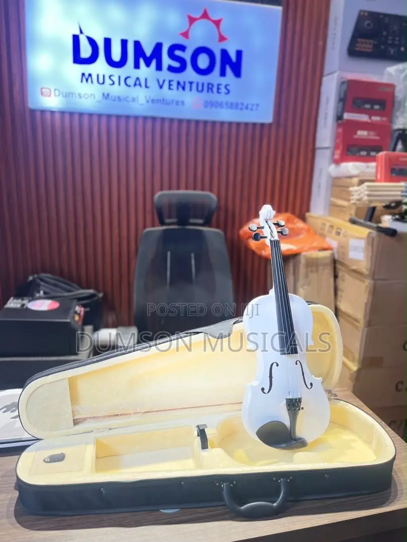 Yamaha Violin White Color