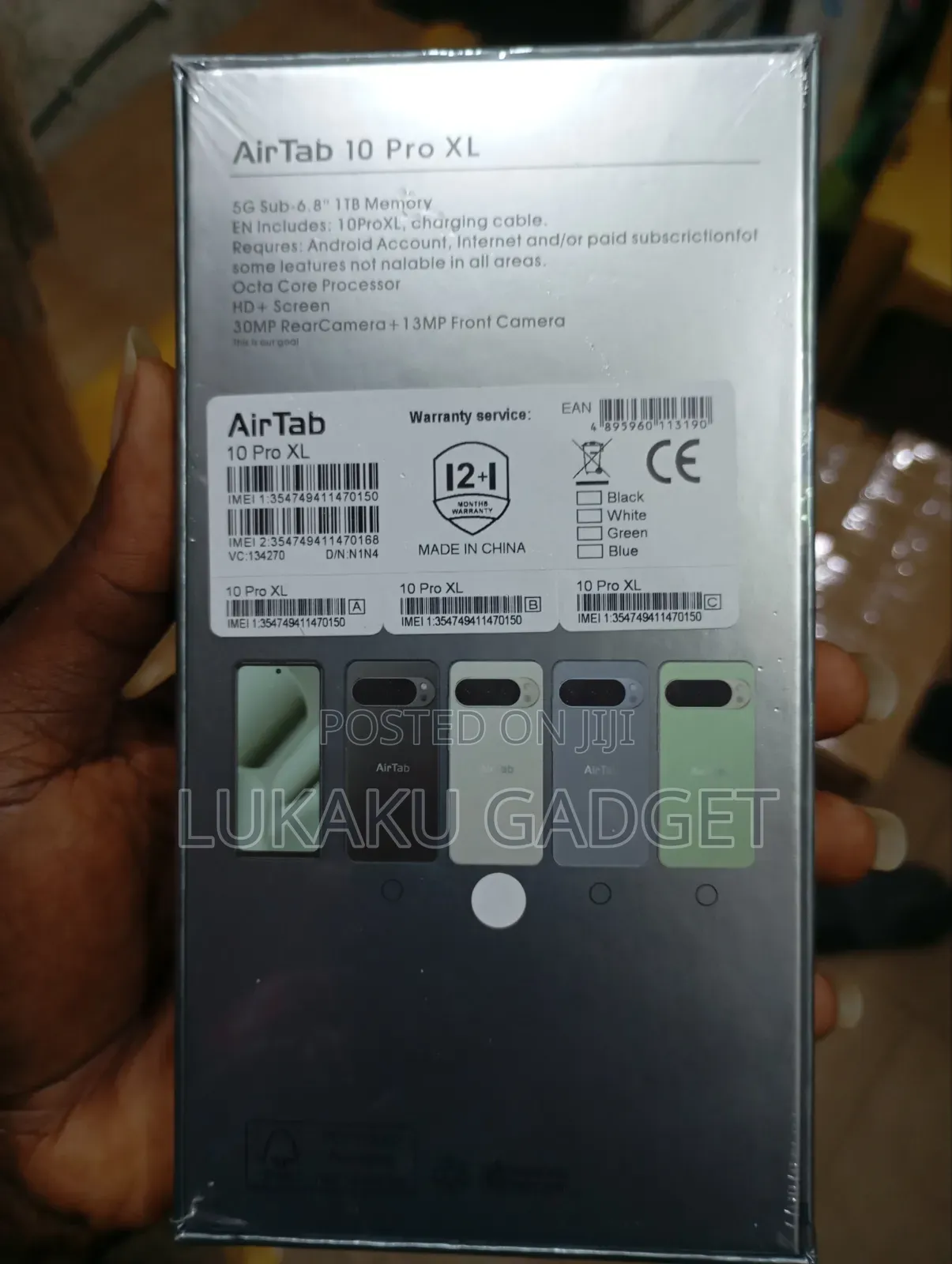 New AirTab 10 Pro XL 512 GB