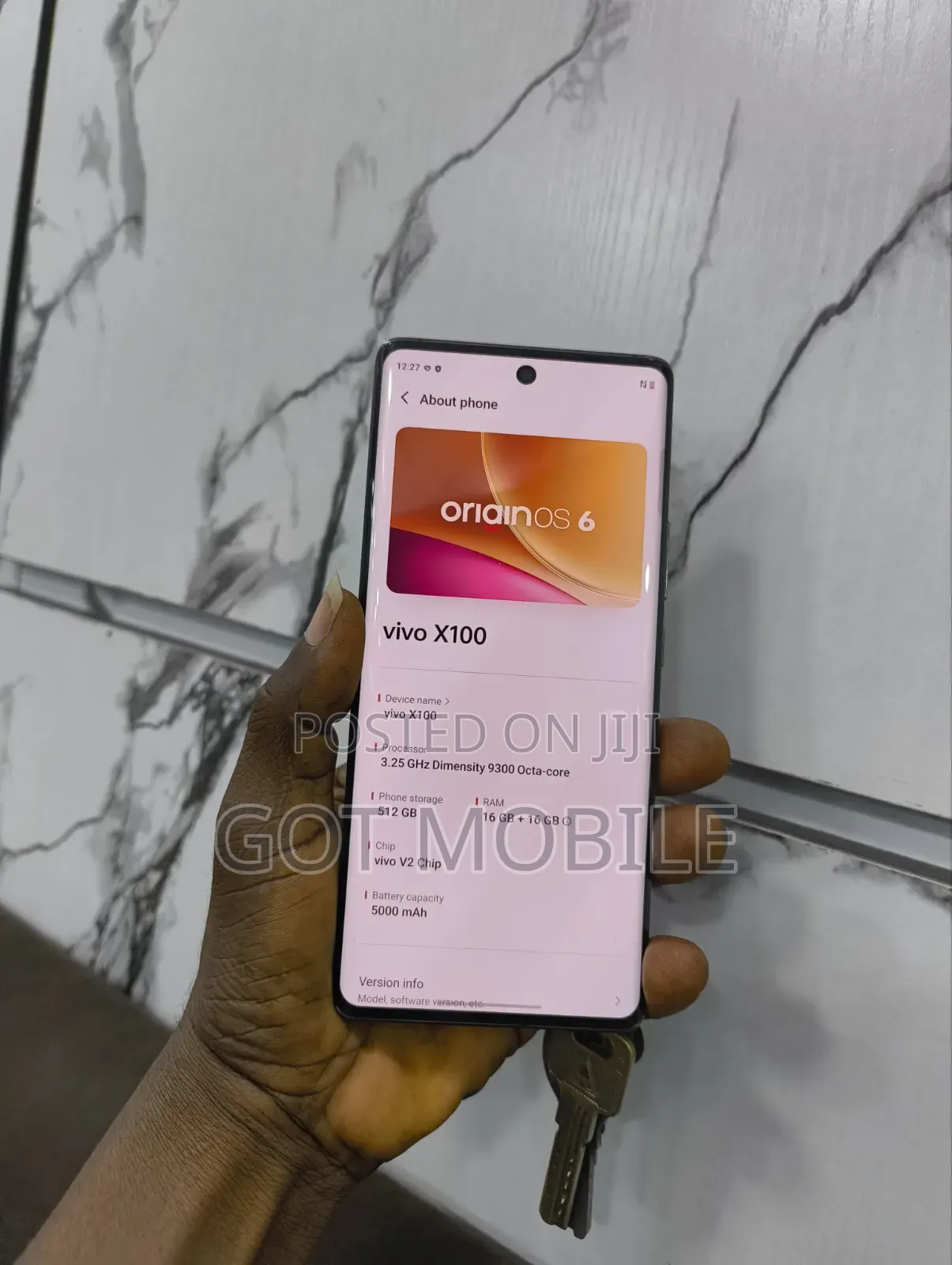 Vivo X100 512 GB Black