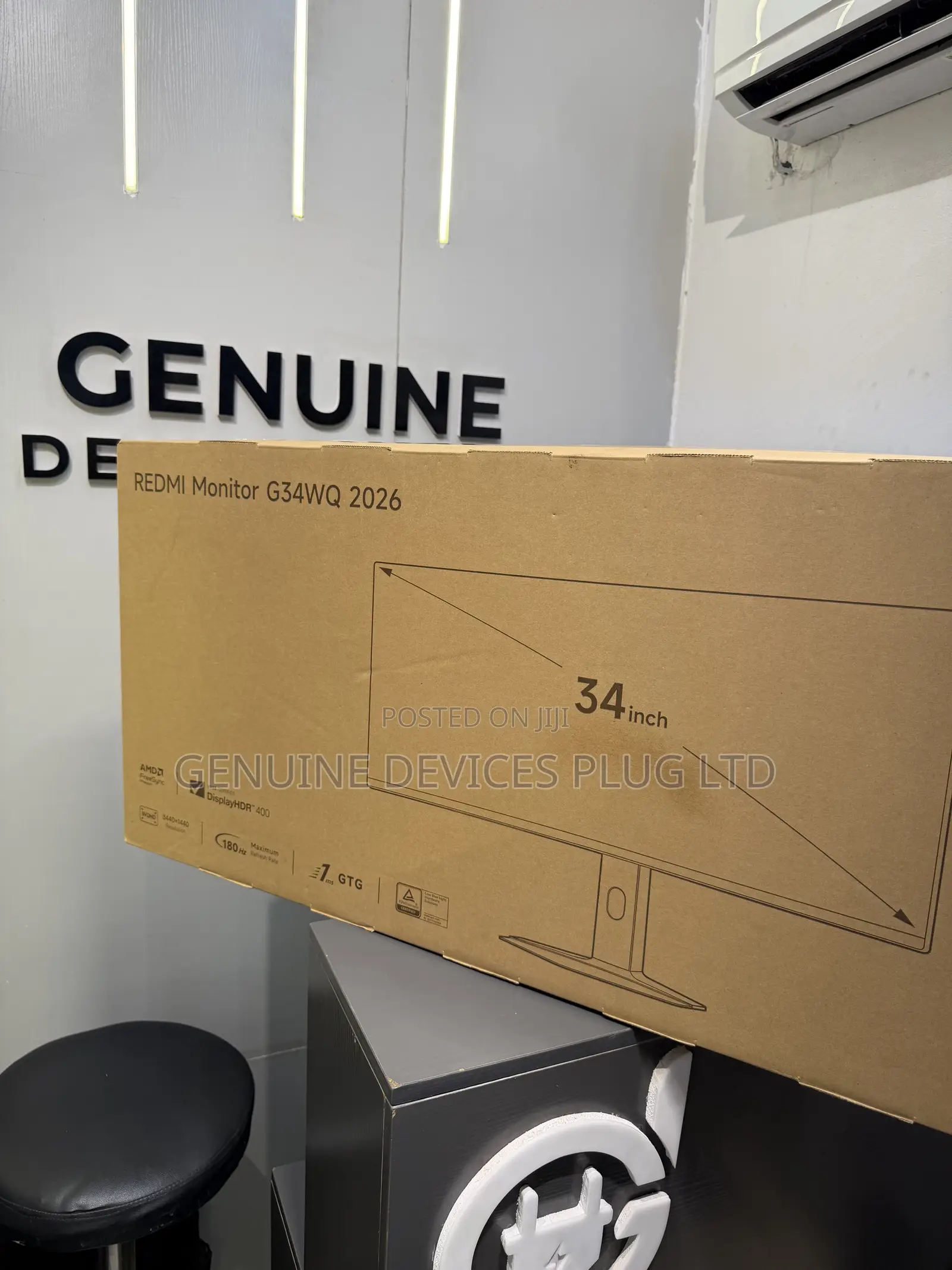 New Xiaomi Redmi G34wq 2026 34'' 180hz Hdr400 WQHD Game Monitor