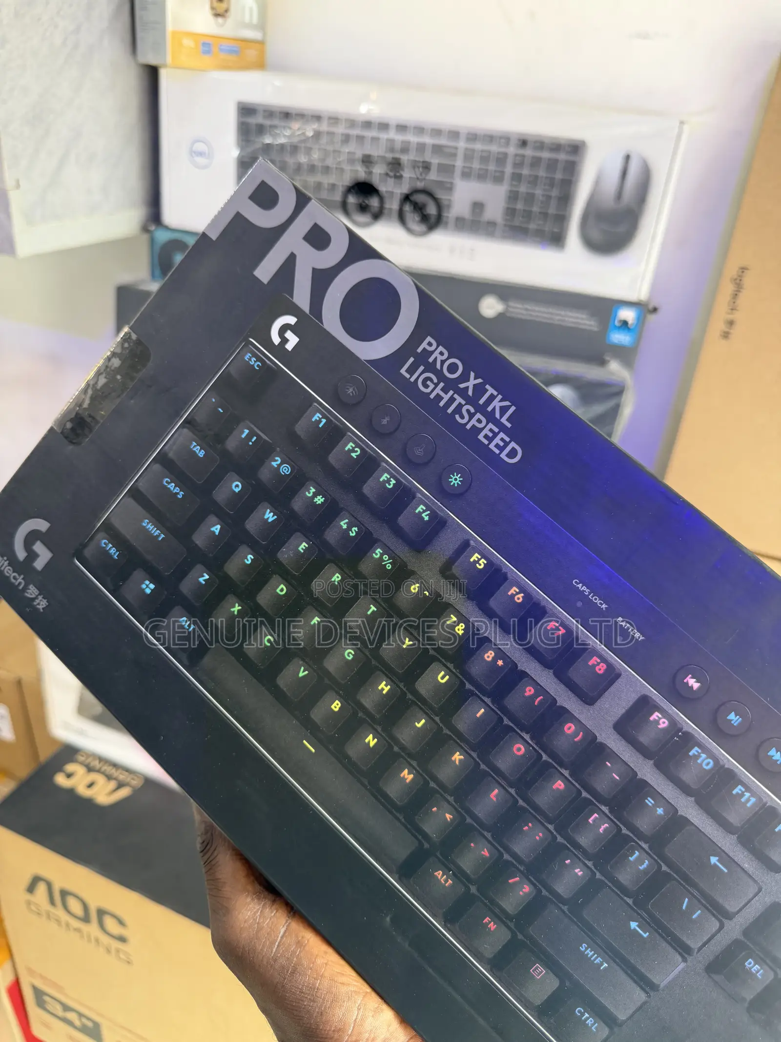 Logitech G PRO X TKL Lightspeed Wireless Gaming Keyboard (Linear)