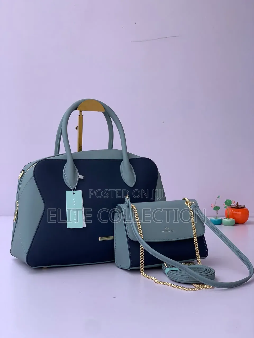 Chrisbella Bag Available -Size: Medium -2 in 1