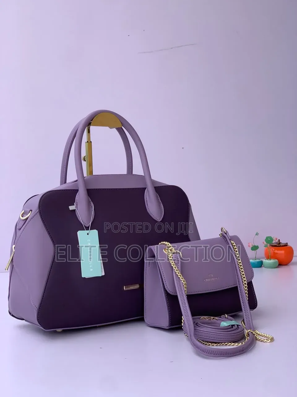 Chrisbella Bag Available -Size: Medium -2 in 1