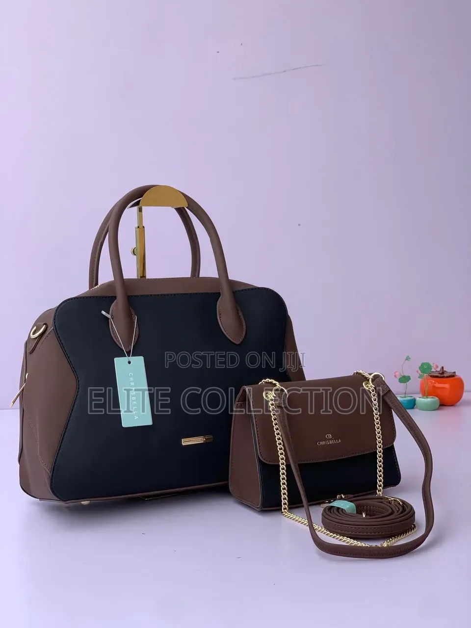 Chrisbella Bag Available -Size: Medium -2 in 1