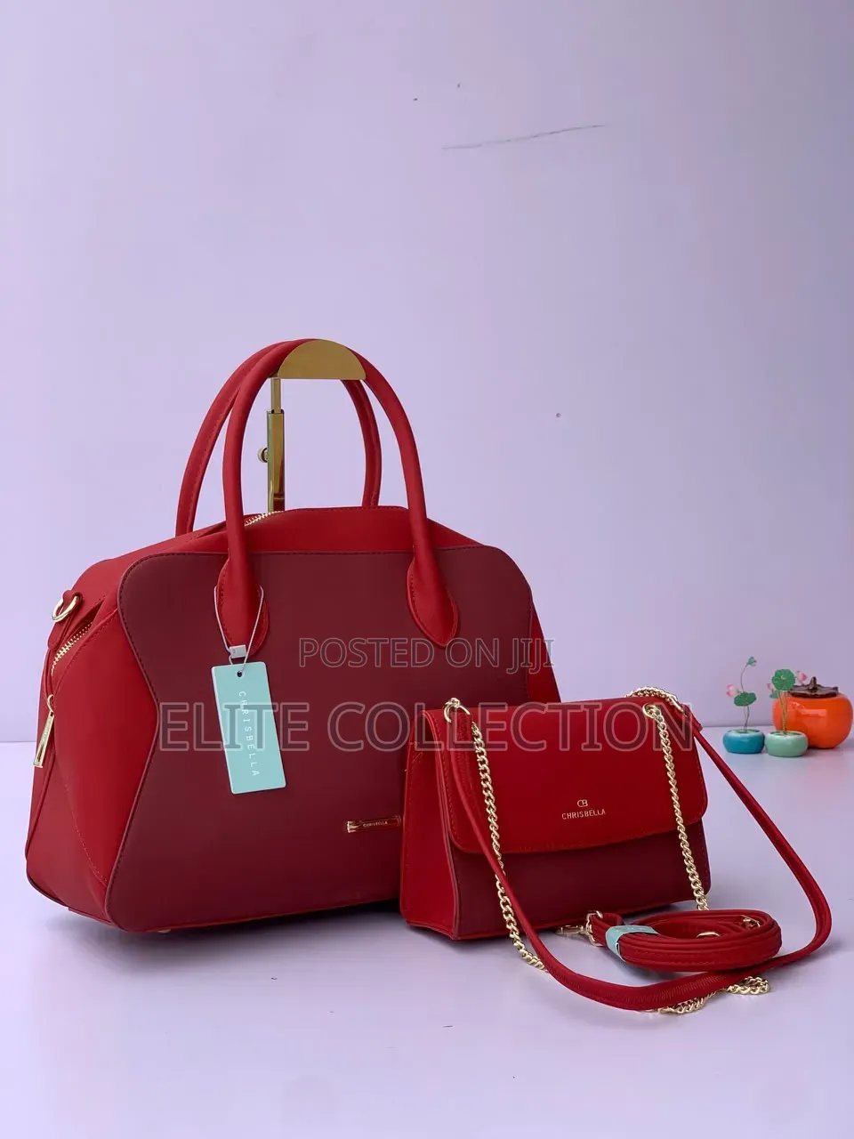 Chrisbella Bag Available -Size: Medium -2 in 1