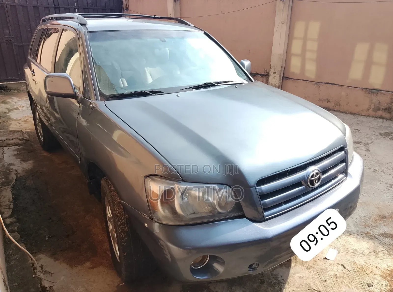 Toyota Highlander V6 2005 Blue