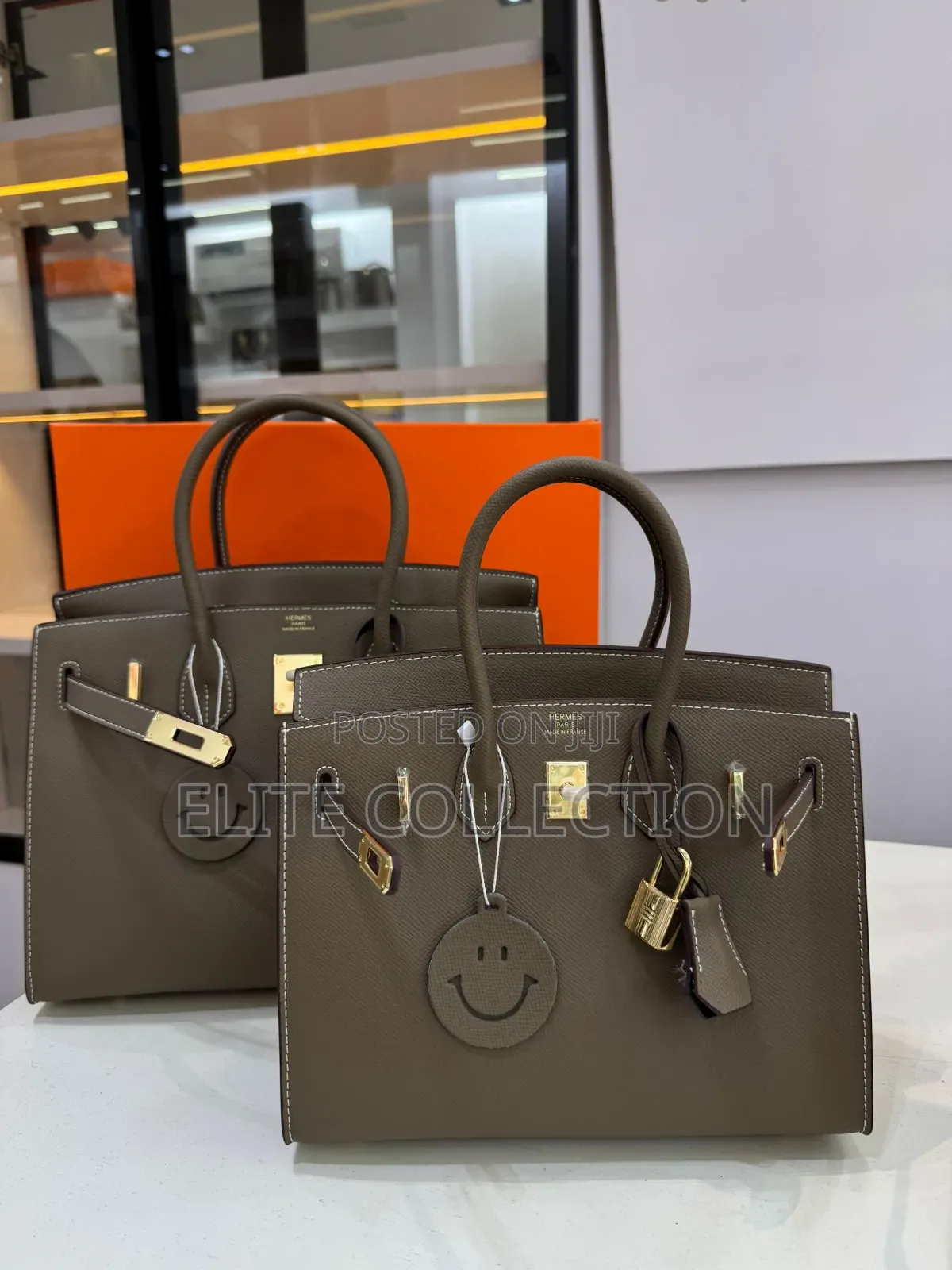Hermes Birkin Gold Epsom Leather! 
30cm 25cm 
High Quality