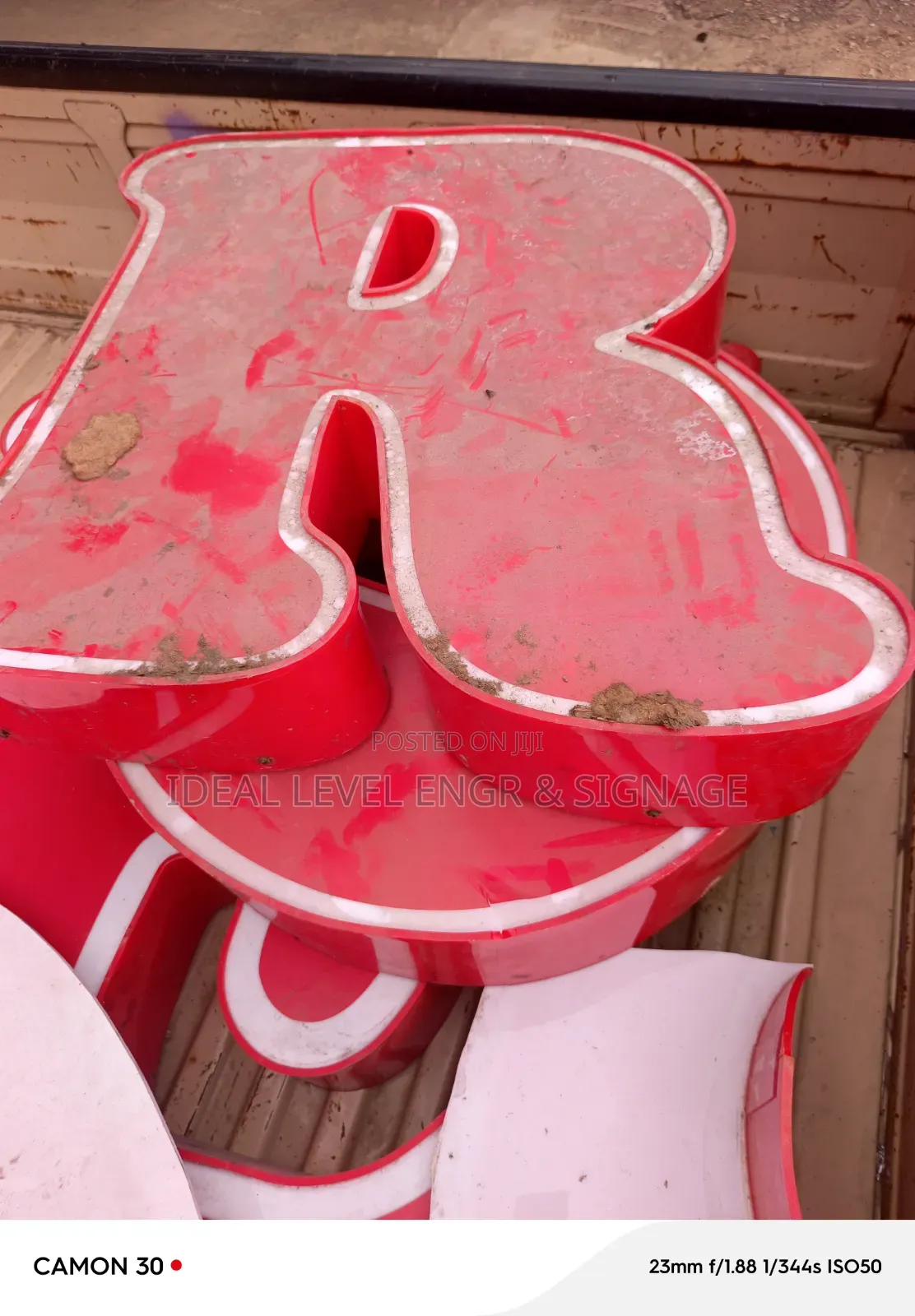 Giant Letters Fabrication