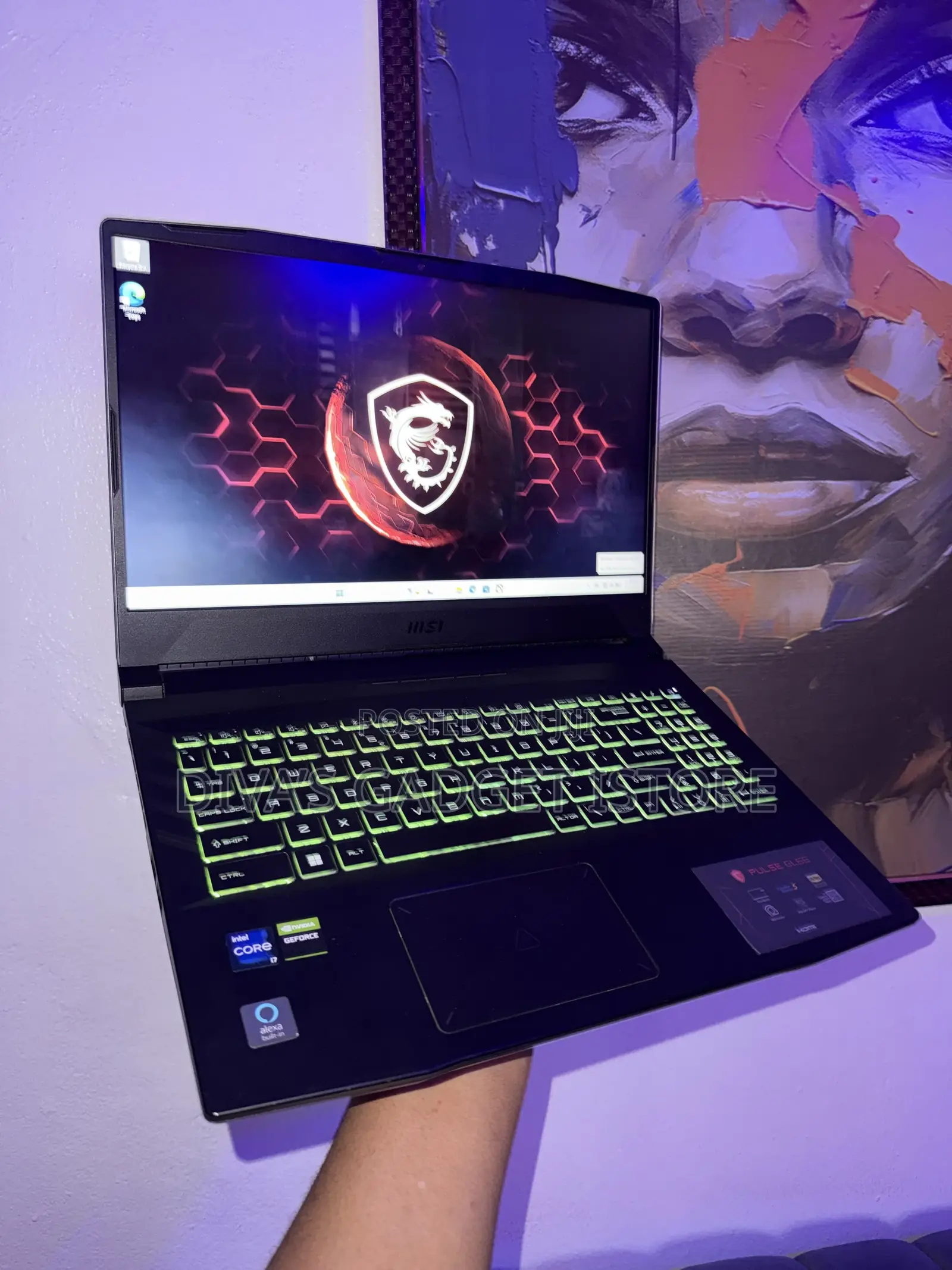 Laptop MSI Pulse GL66 16GB Intel Core i7 SSD 512GB