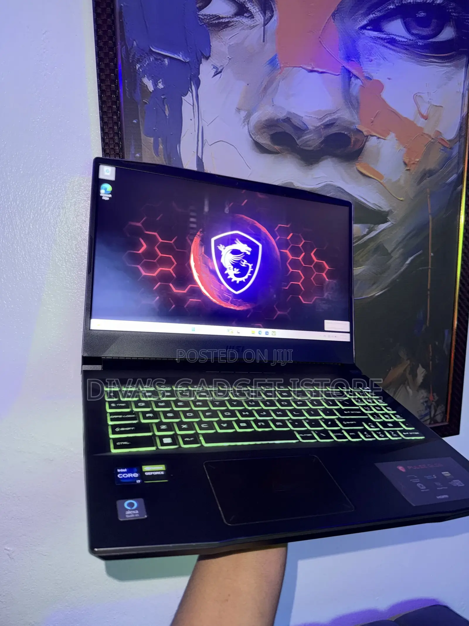 Laptop MSI Pulse GL66 16GB Intel Core i7 SSD 512GB