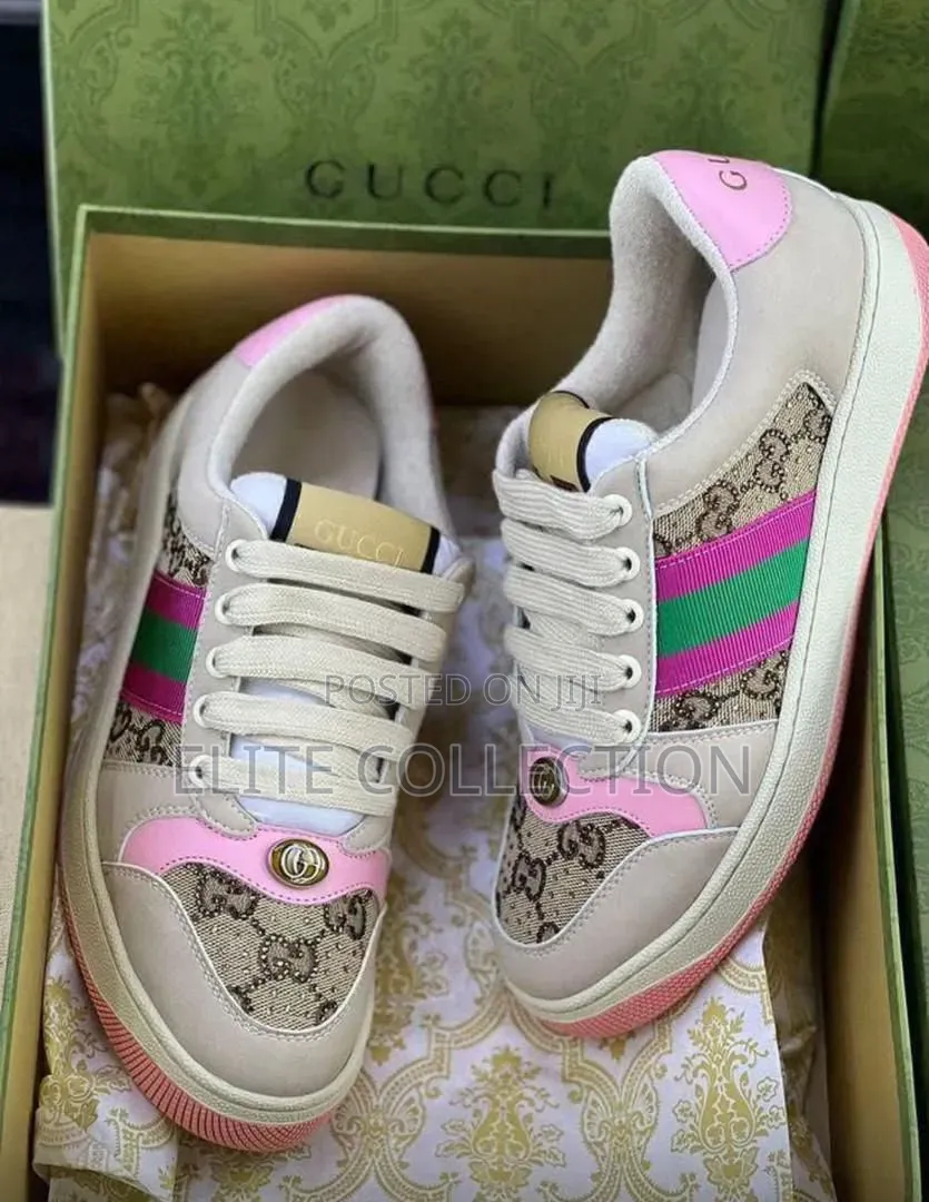 Luxury Gucci Sneakers and Bag Combo Sneakers 37 to 44 Bag