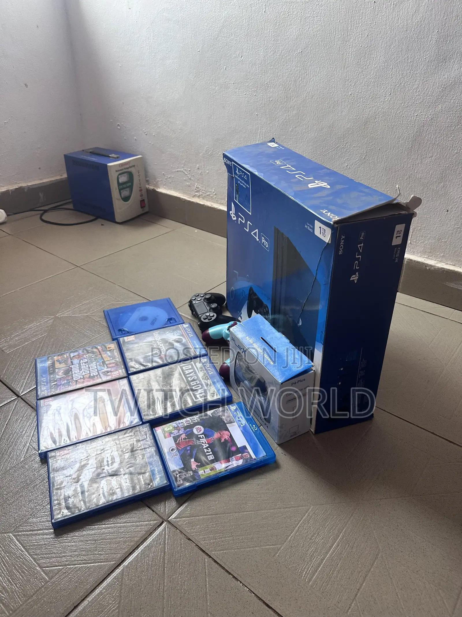 Sony Ps 4 Pro With Games