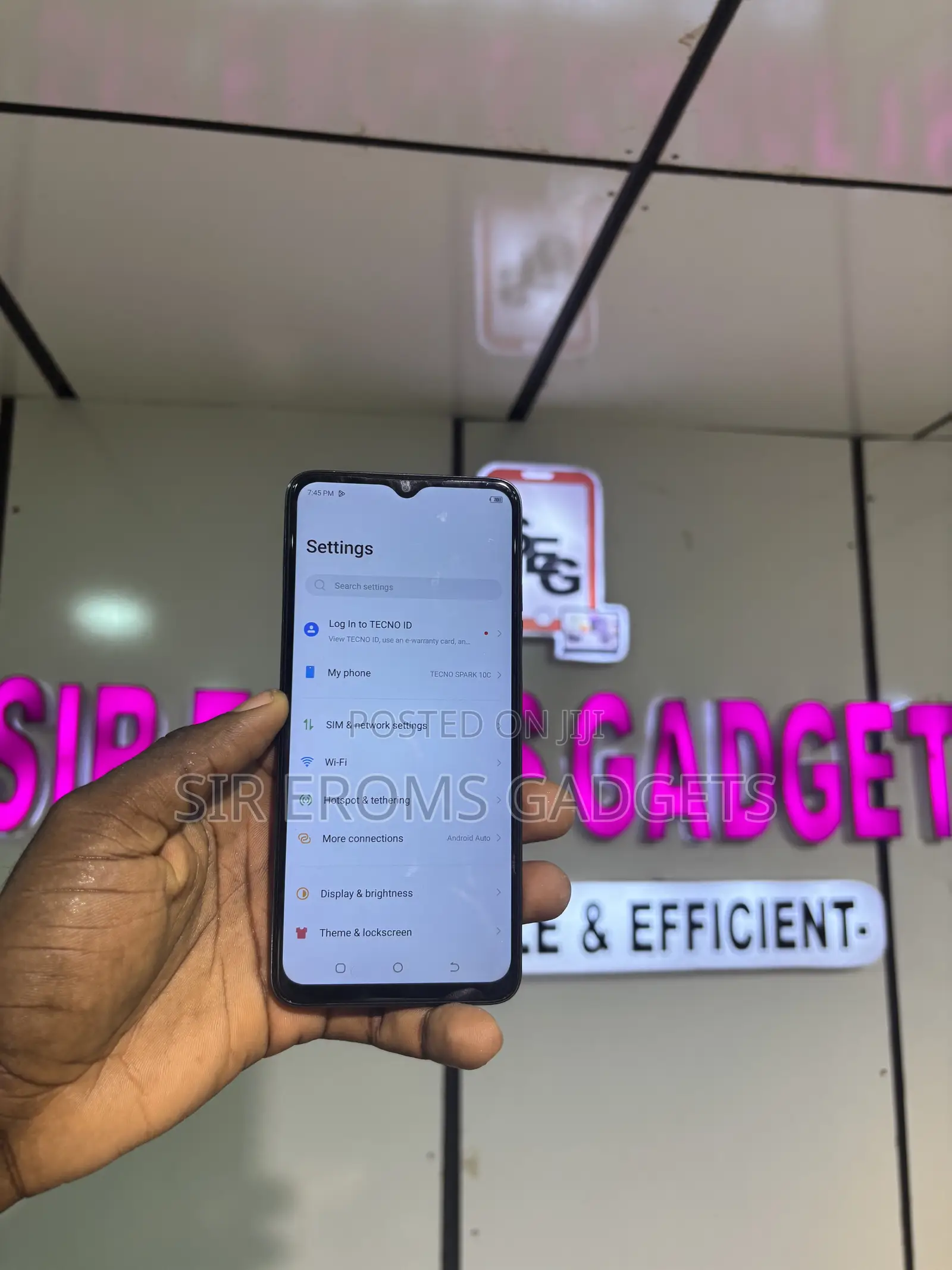 Tecno Spark 10C 128 GB Black