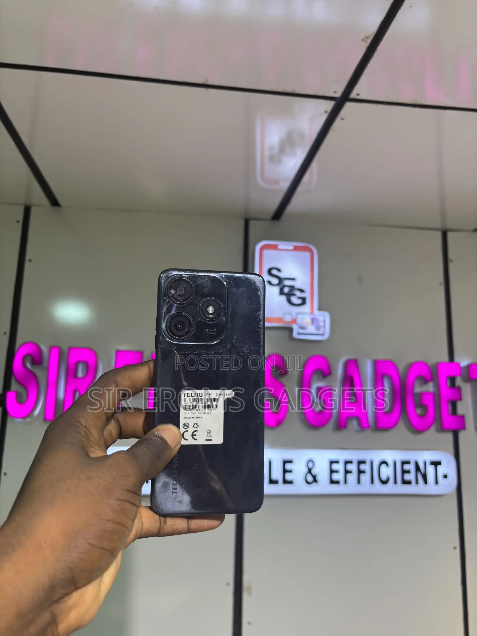 Tecno Spark 10C 128 GB Black