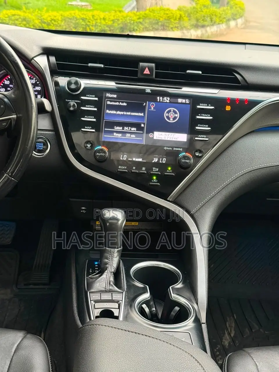 Toyota Camry XSE V6 FWD (3.5L 6cyl 8AM) 2018 Black