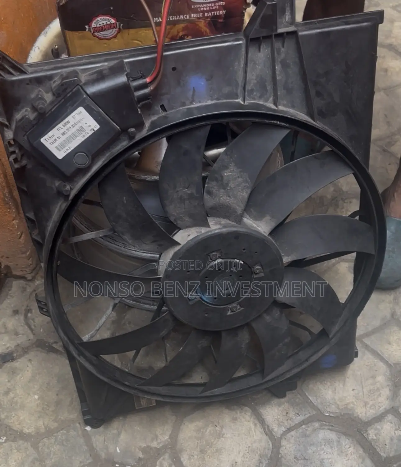Radiator Fan Ml 350 (W164), R-Class