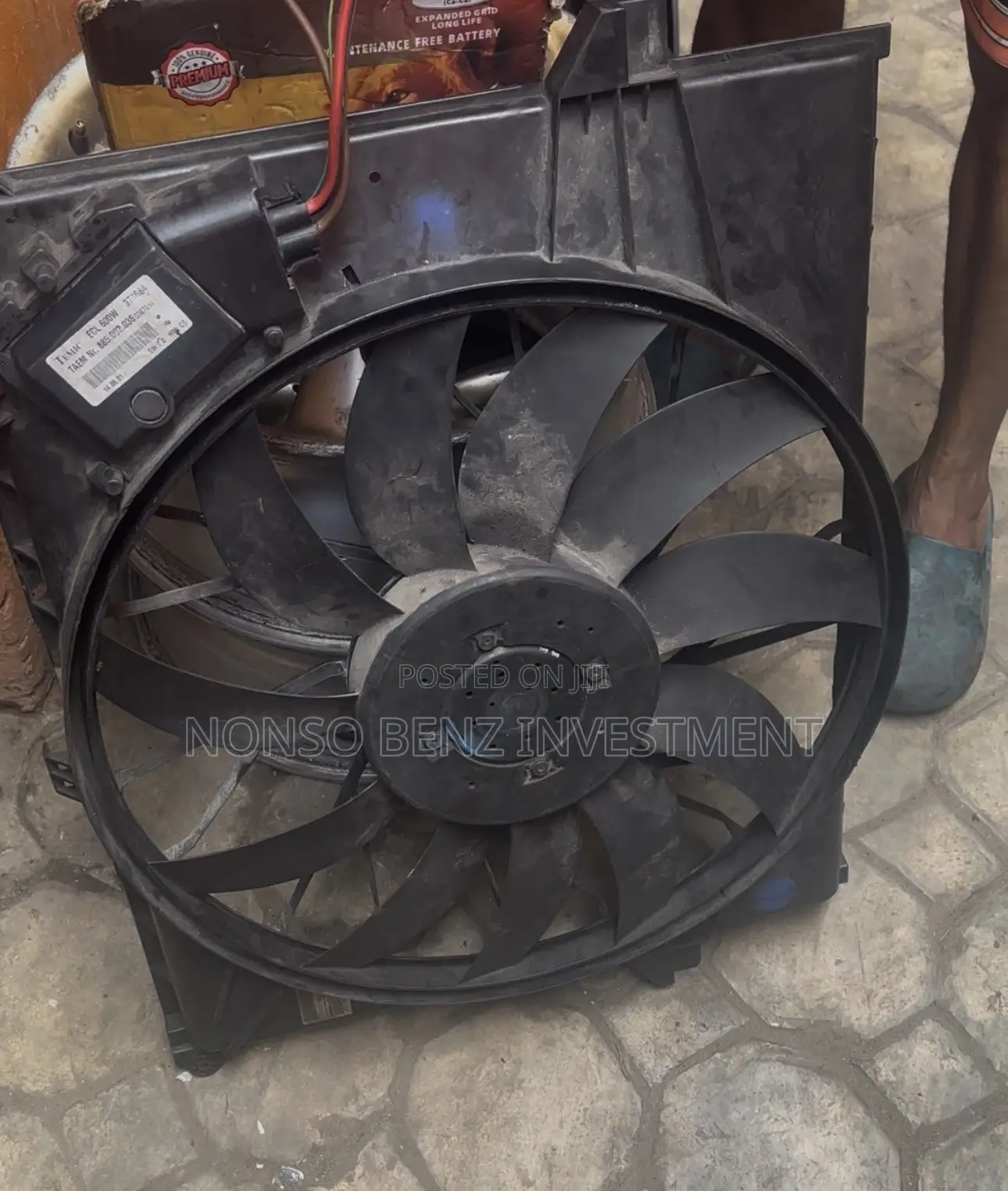 Radiator Fan Ml 350 (W164), R-Class