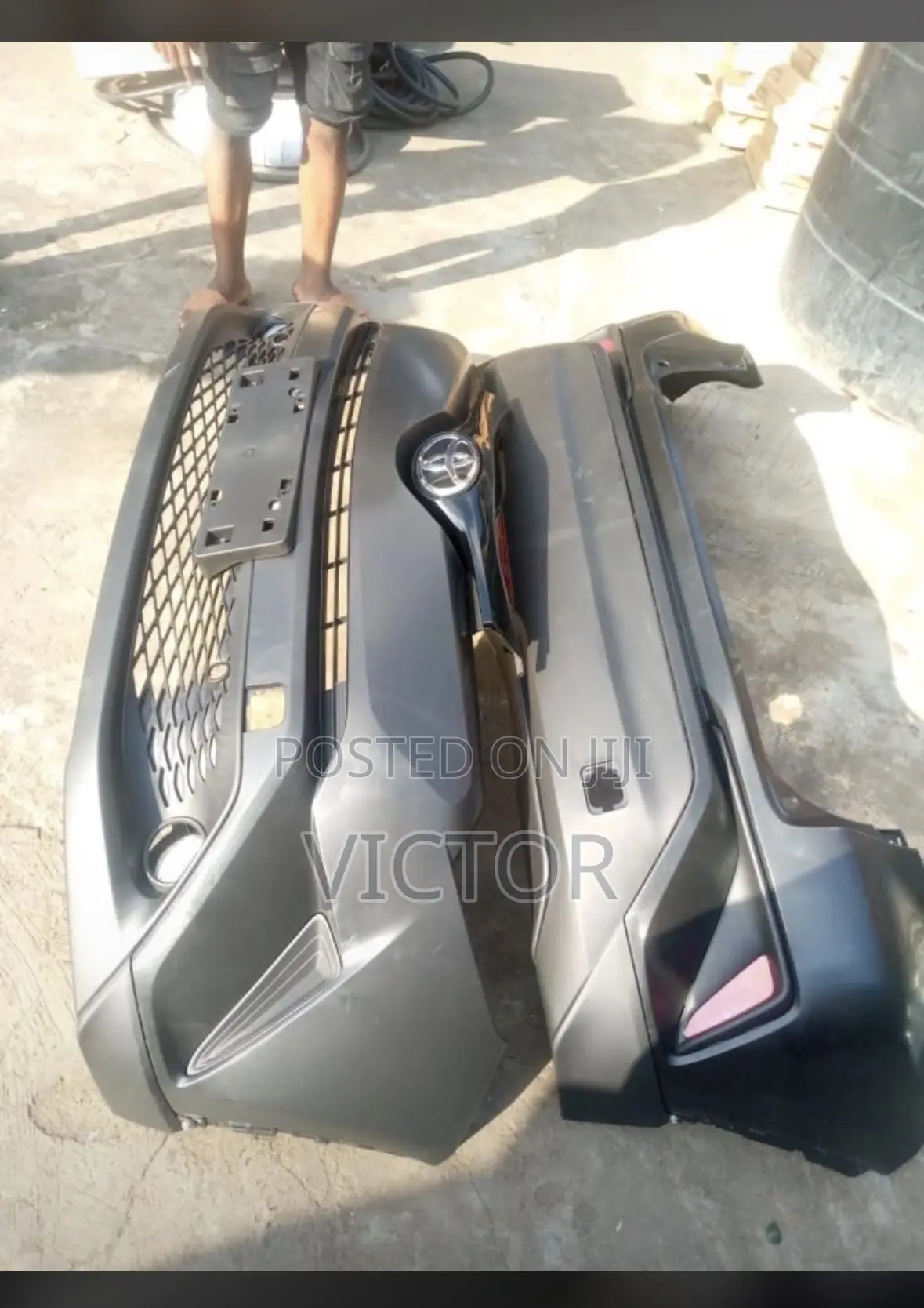 Complete Front Bumper Yaris IA
