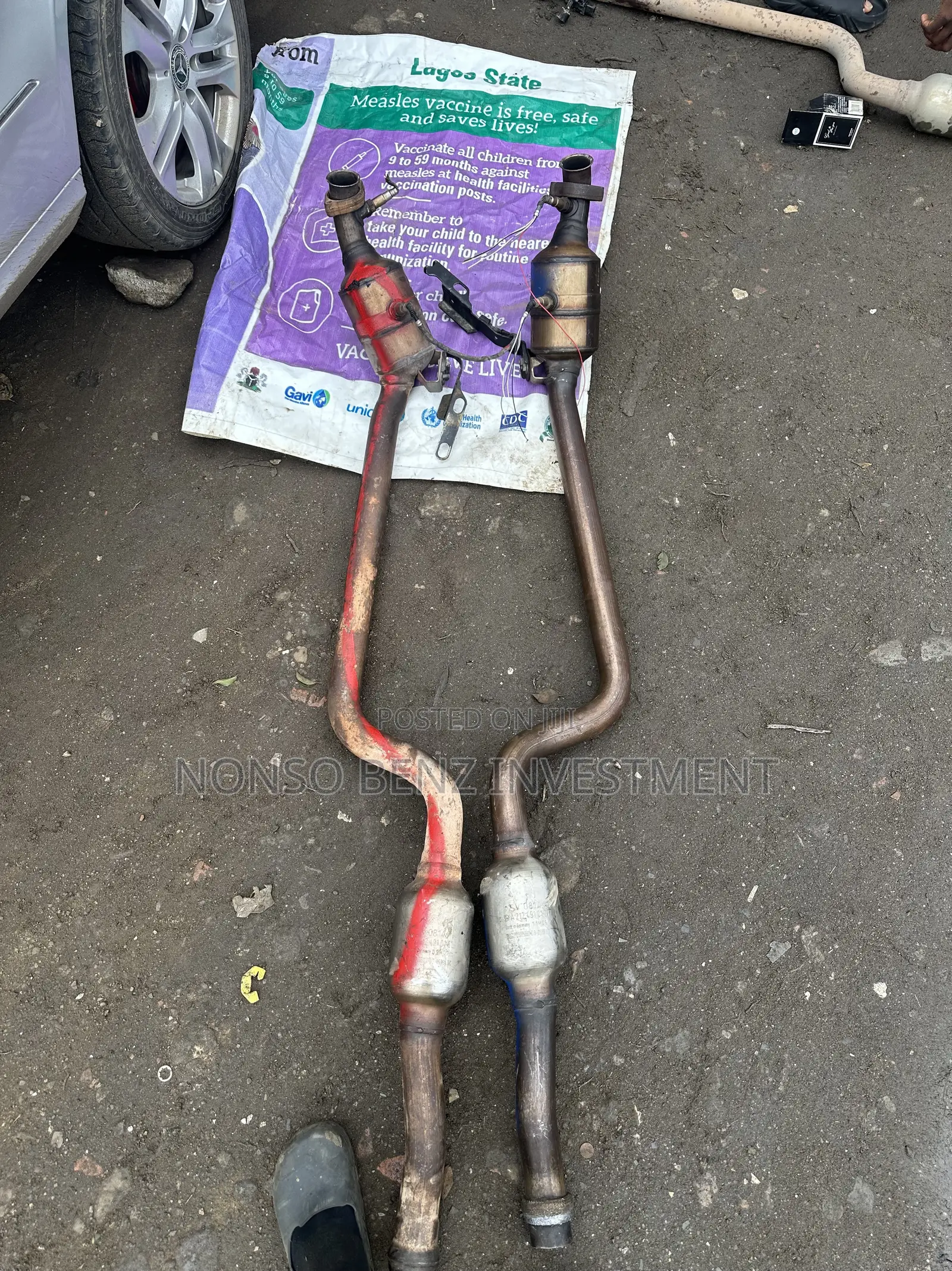 Catalytic Converter/Catalyst E350 (W212) 4matic