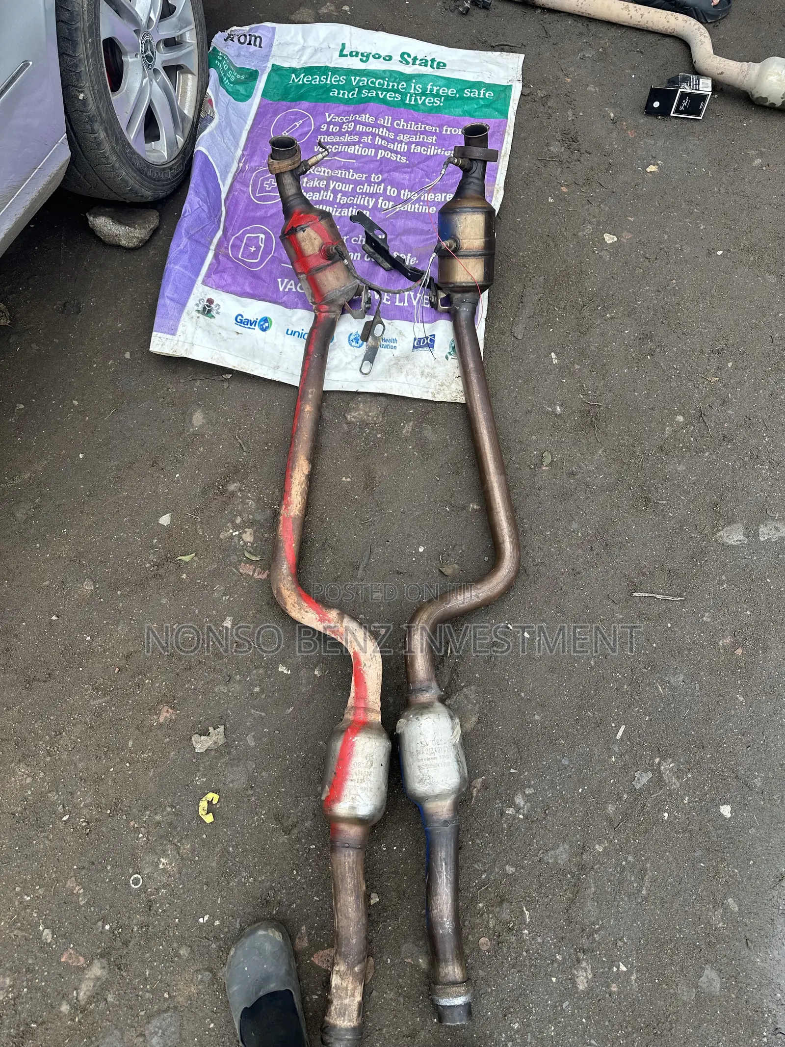 Catalytic Converter/Catalyst E350 (W212) 4matic