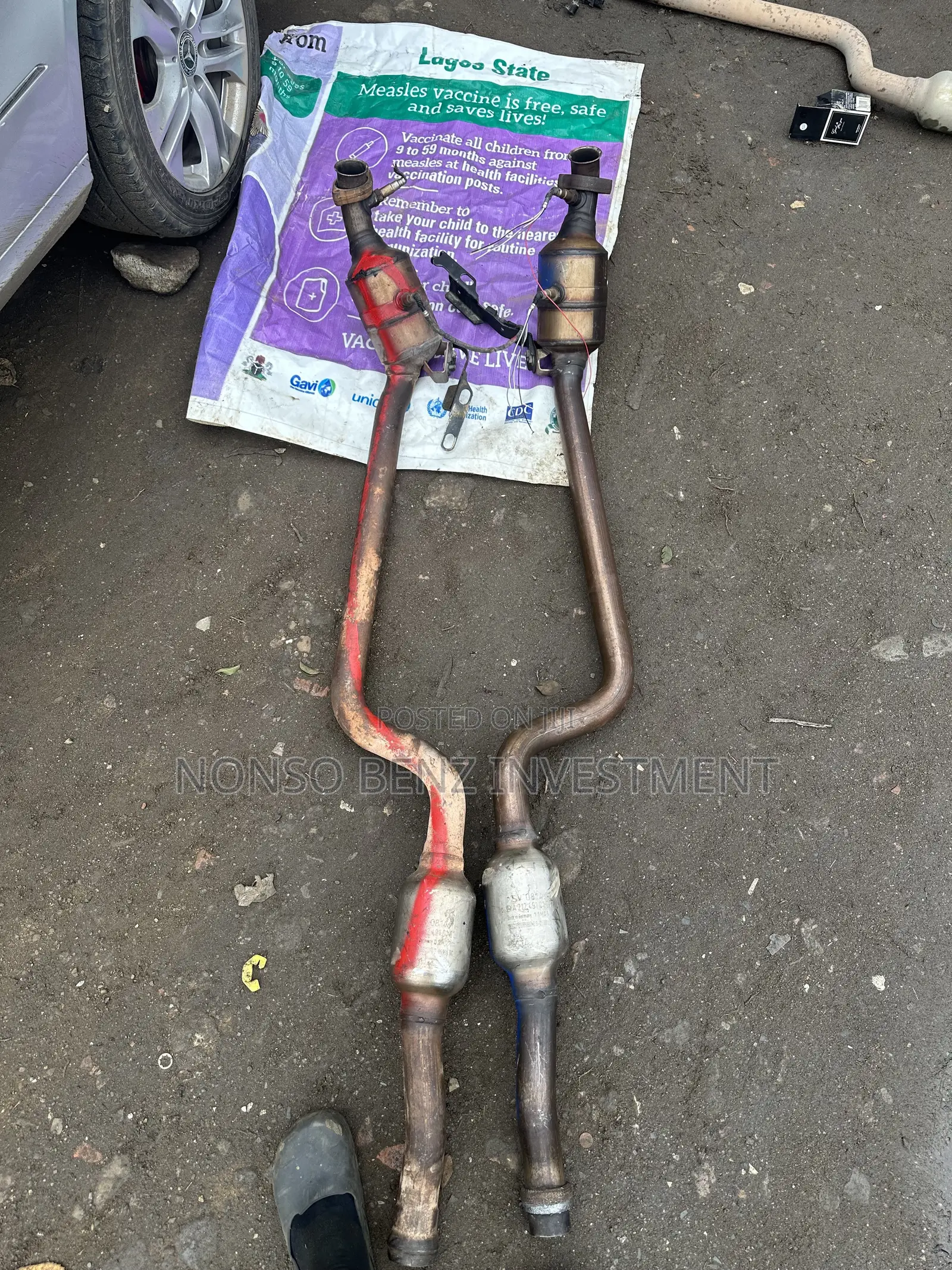 Catalytic Converter/Catalyst E350 (W212) 4matic