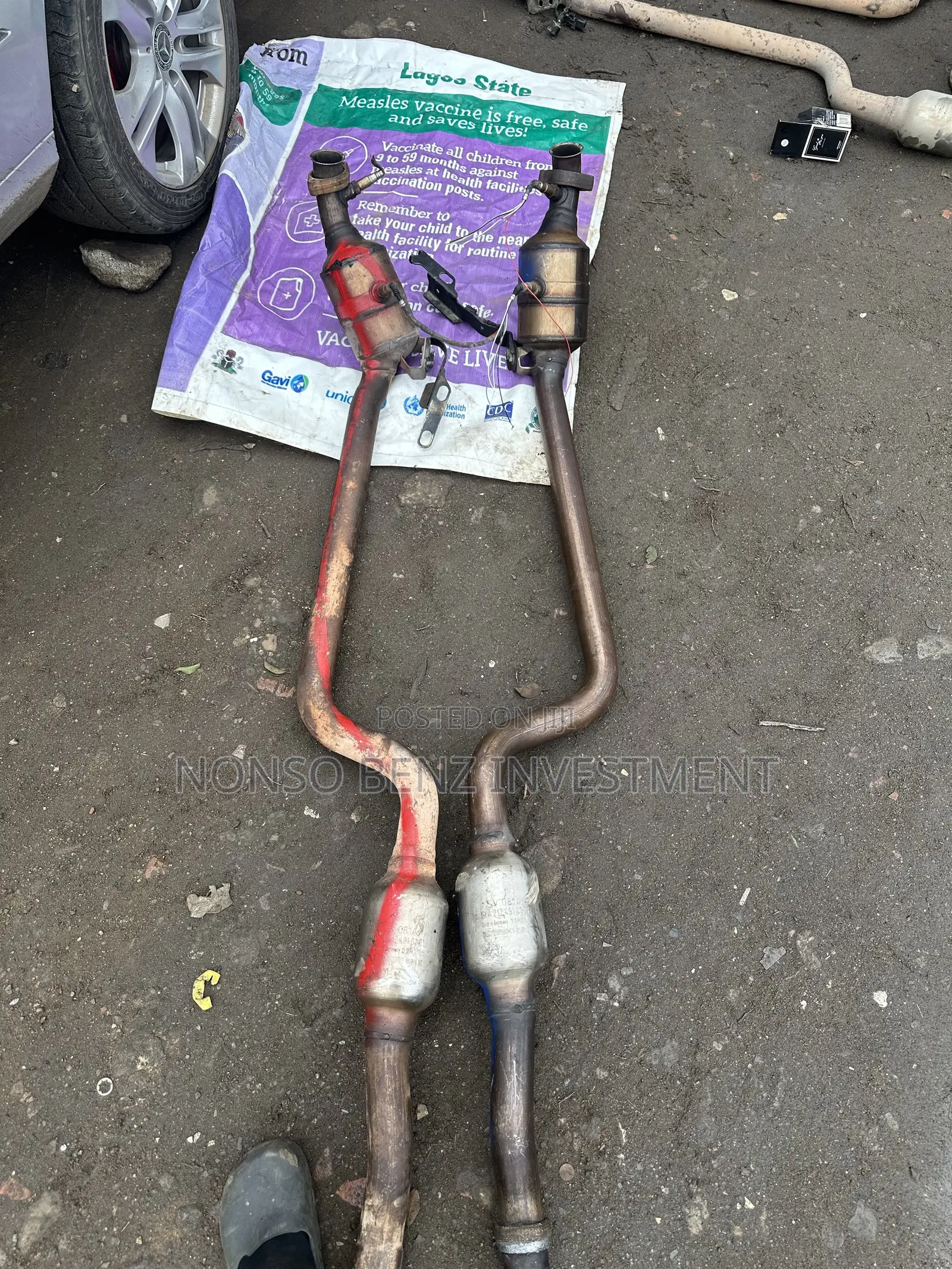 Catalytic Converter/Catalyst E350 (W212) 4matic