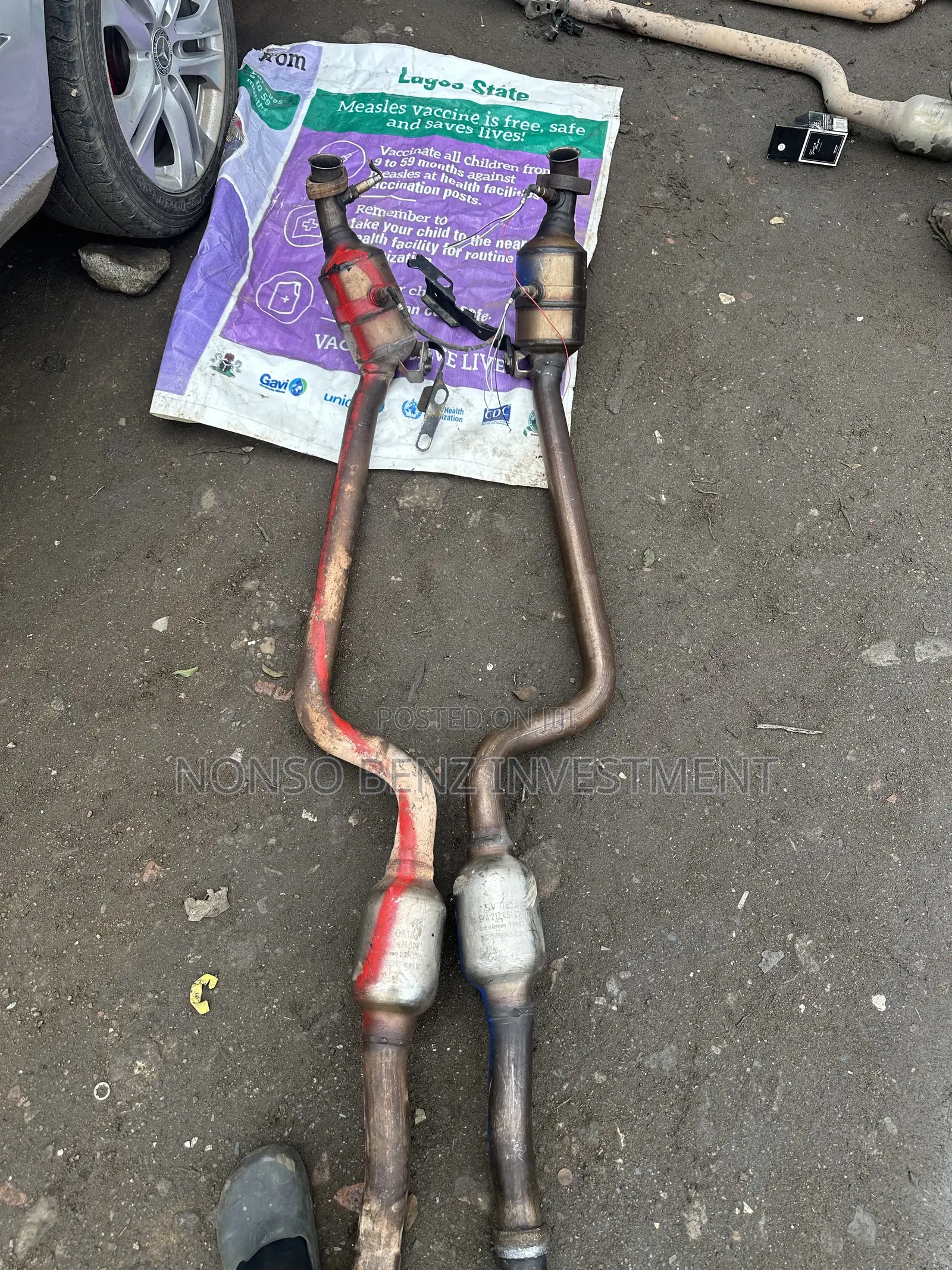 Catalytic Converter/Catalyst E350 (W212) 4matic