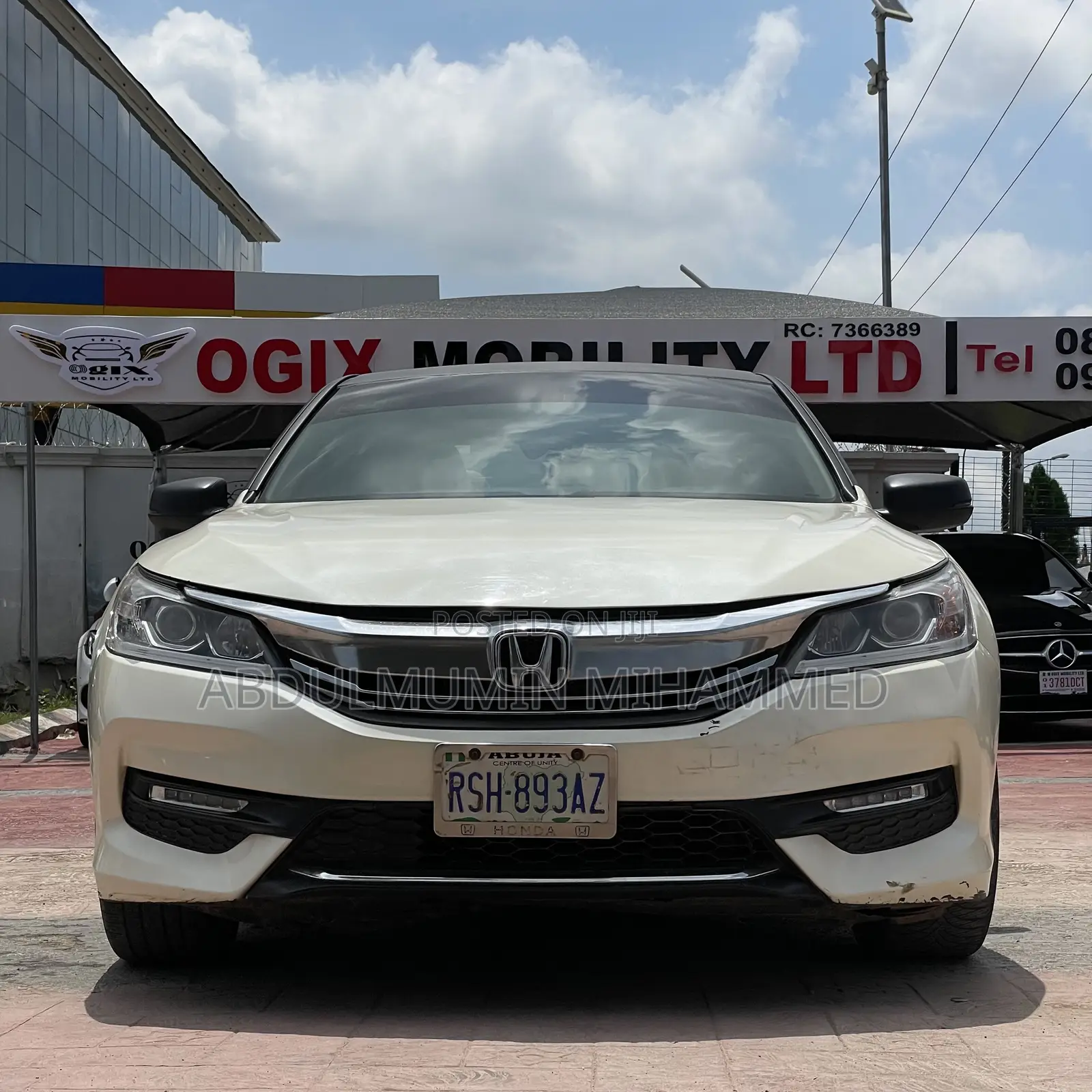 Honda Accord 2013 White