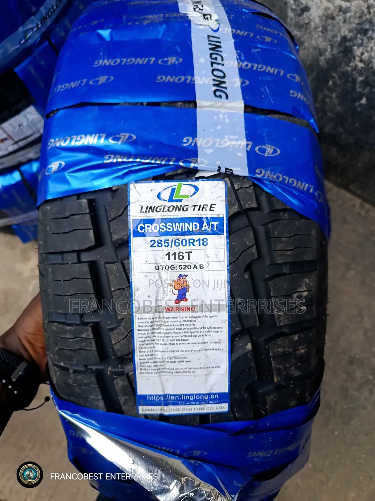 285/60r18 Linglong Crosswind a/T Tyre