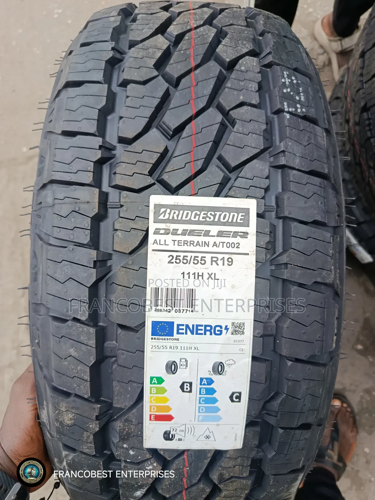 255/55r19 Bridgestone Dueler a/T Tyre