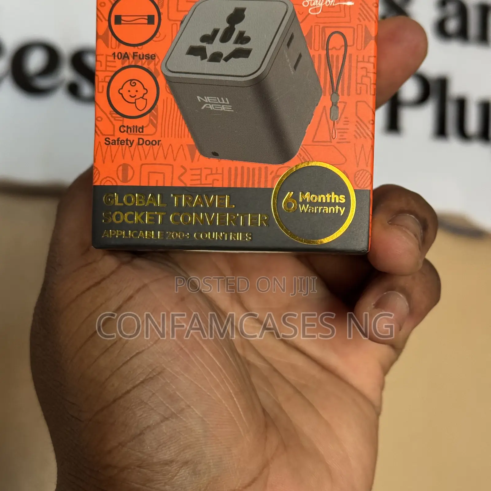 New Age Universal All-in-One Global Travel Socket Adapter