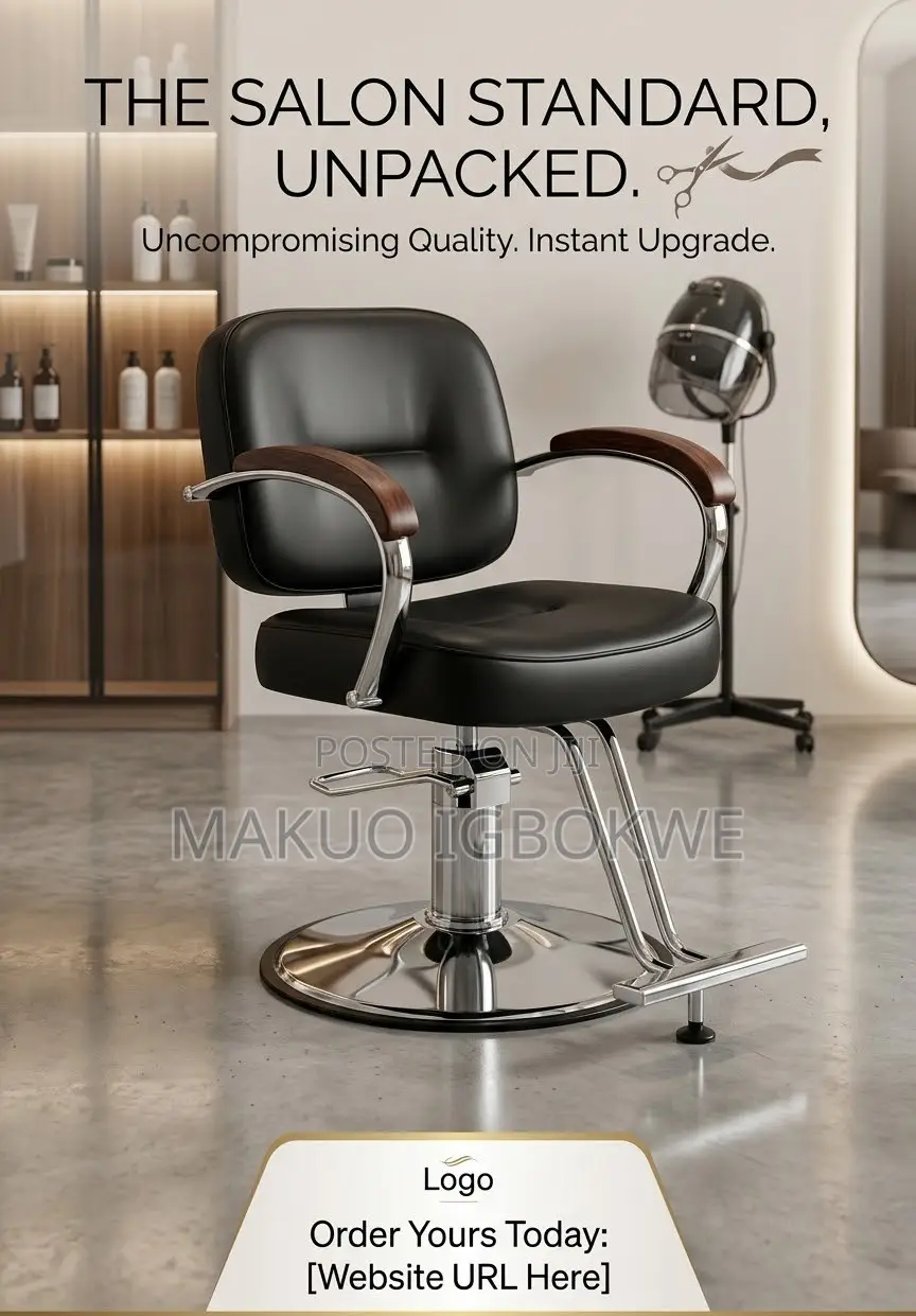 Executive Hydraulic Salon Chair