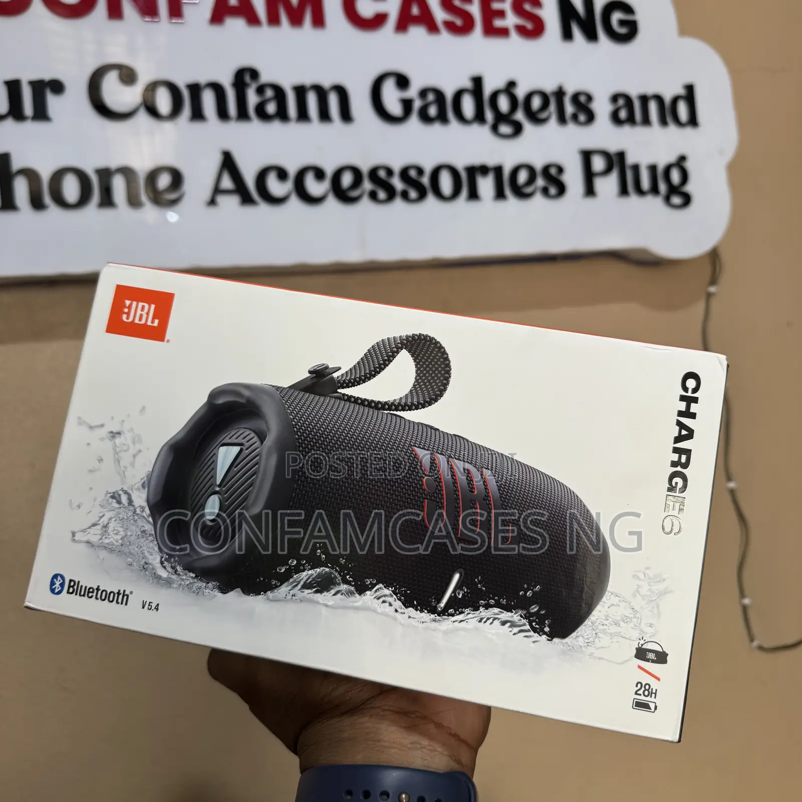 Original JBL Charge 6 Wireless Bluetooth Speaker