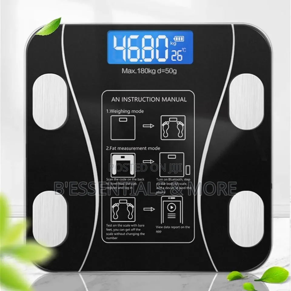 Rechargeable Digital Bathroom Scale