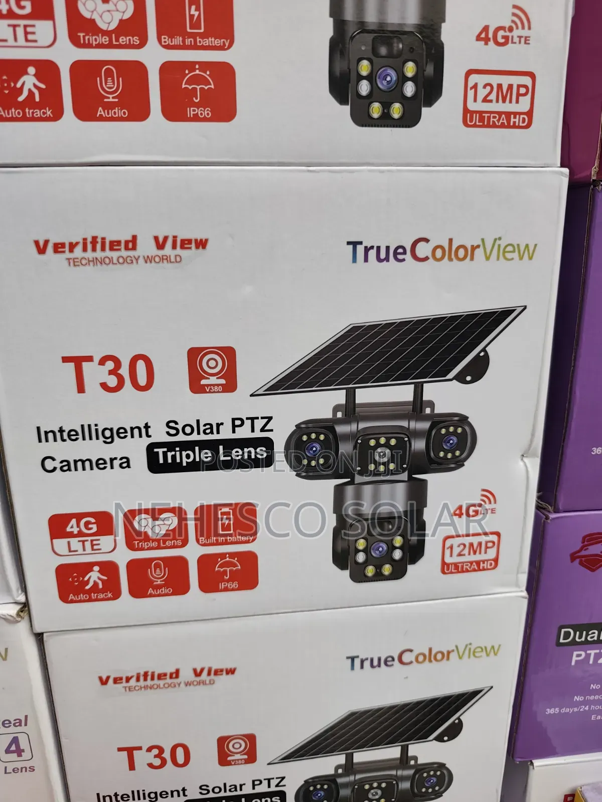 T30 Intelligent Solar CCTV Camera – 12MP Ultra HD