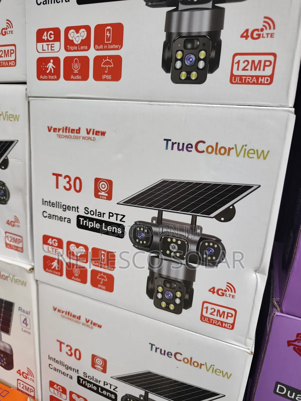 T30 Intelligent Solar CCTV Camera – 12MP Ultra HD